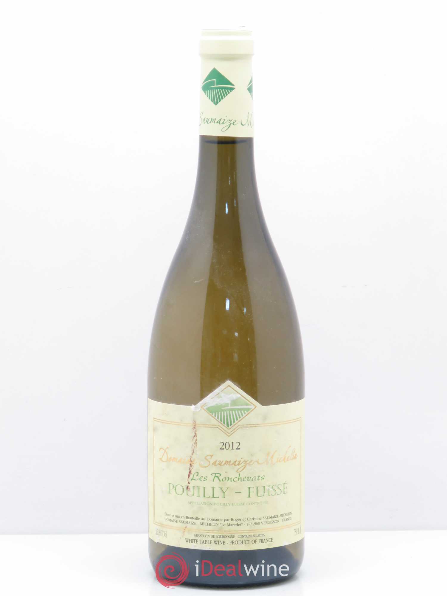 Pouilly-Fuissé Les Ronchevats Saumaize-Michelin 2012 - Posten von 1 Flasche - 0