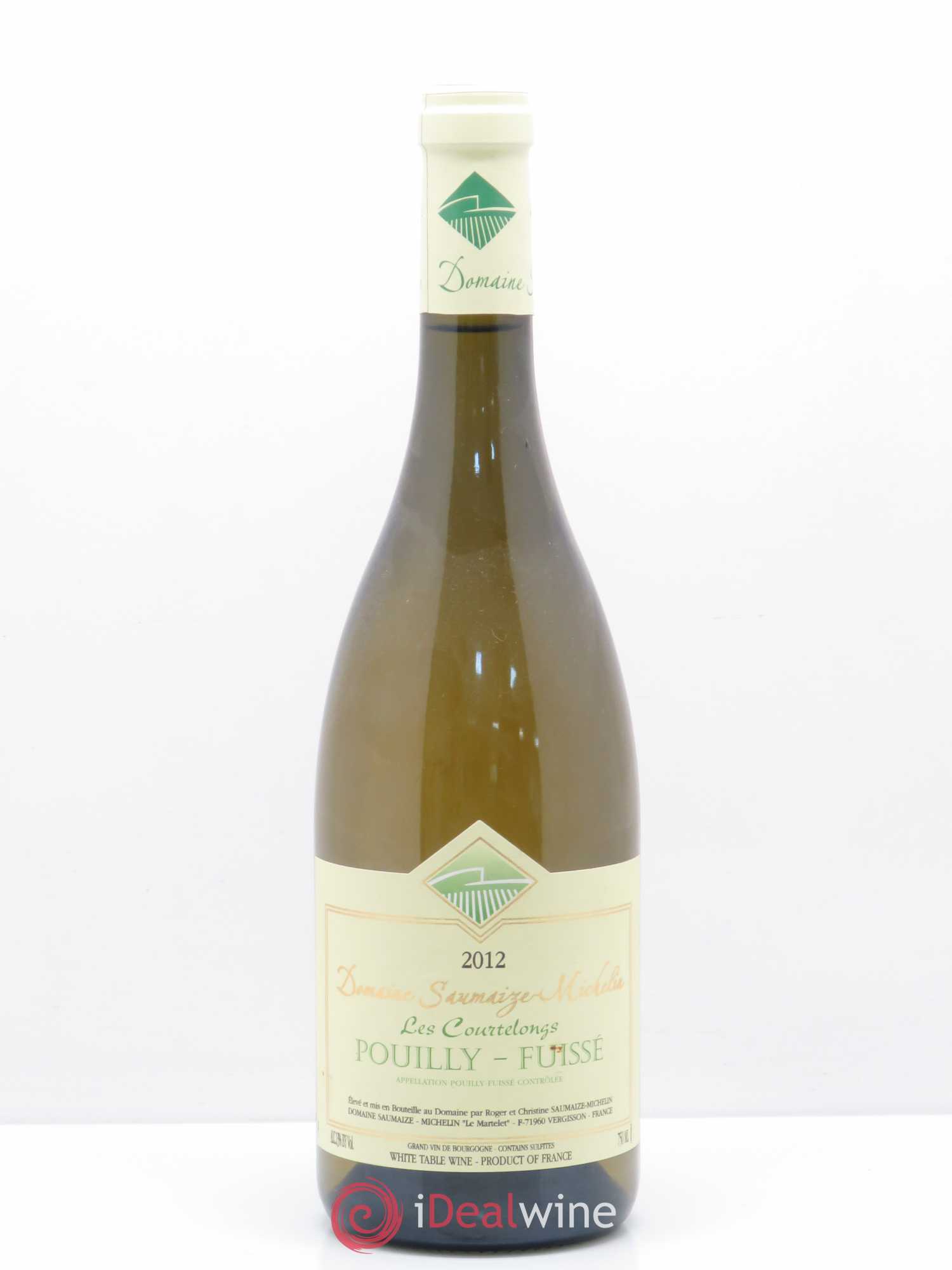 Pouilly-Fuissé Les Courtelongs Saumaize-Michelin 2012 - Posten von 1 Flasche - 0