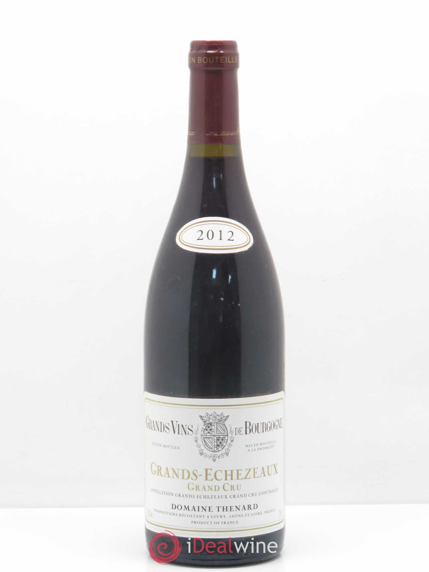 Grands-Echezeaux Grand Cru Baron Thenard 2012 - Lot de 1 bouteille - 0
