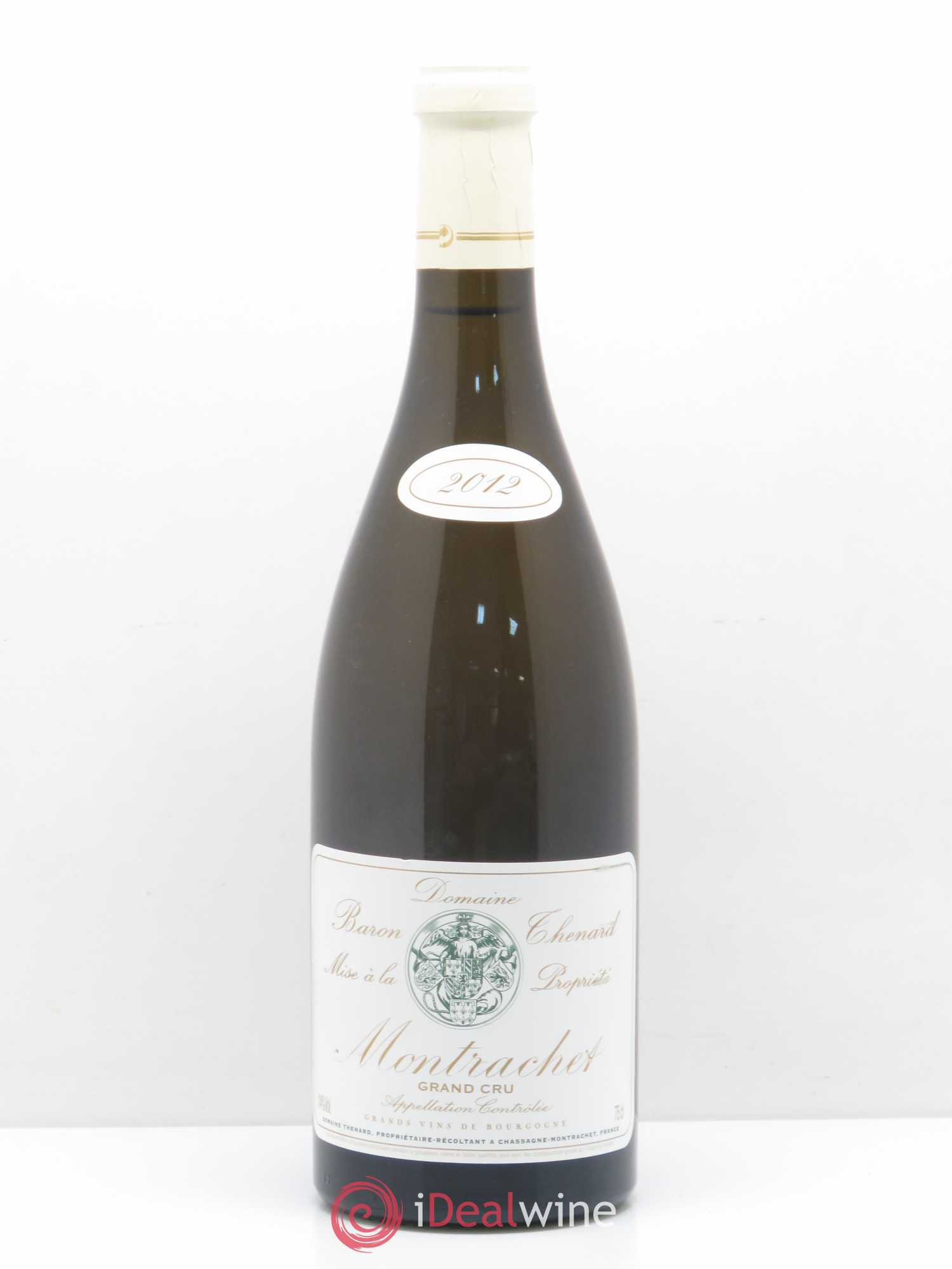 Montrachet Grand Cru Baron Thenard (Domaine) 2012 - Lot de 1 bouteille - 0