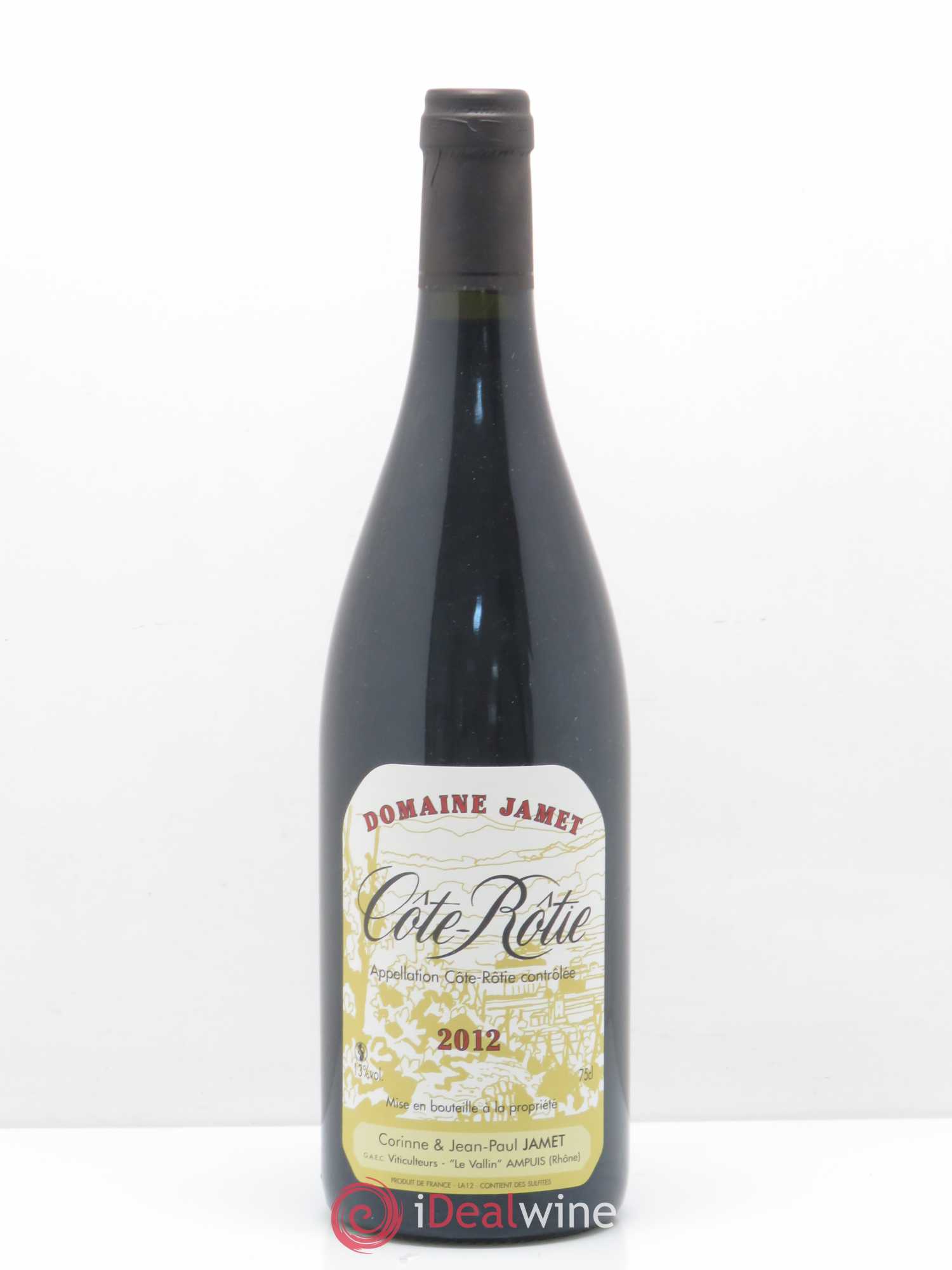 Côte-Rôtie Jamet (Domaine) 2012 - Lot de 1 bouteille - 0