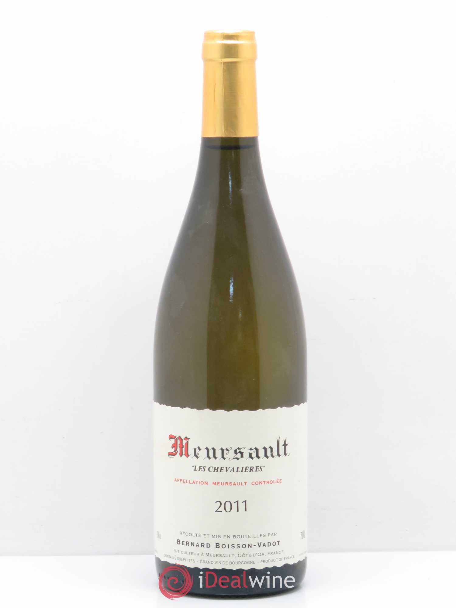 Meursault Les Chevalières Boisson-Vadot (Domaine) 2011 - Lot de 1 bouteille - 0