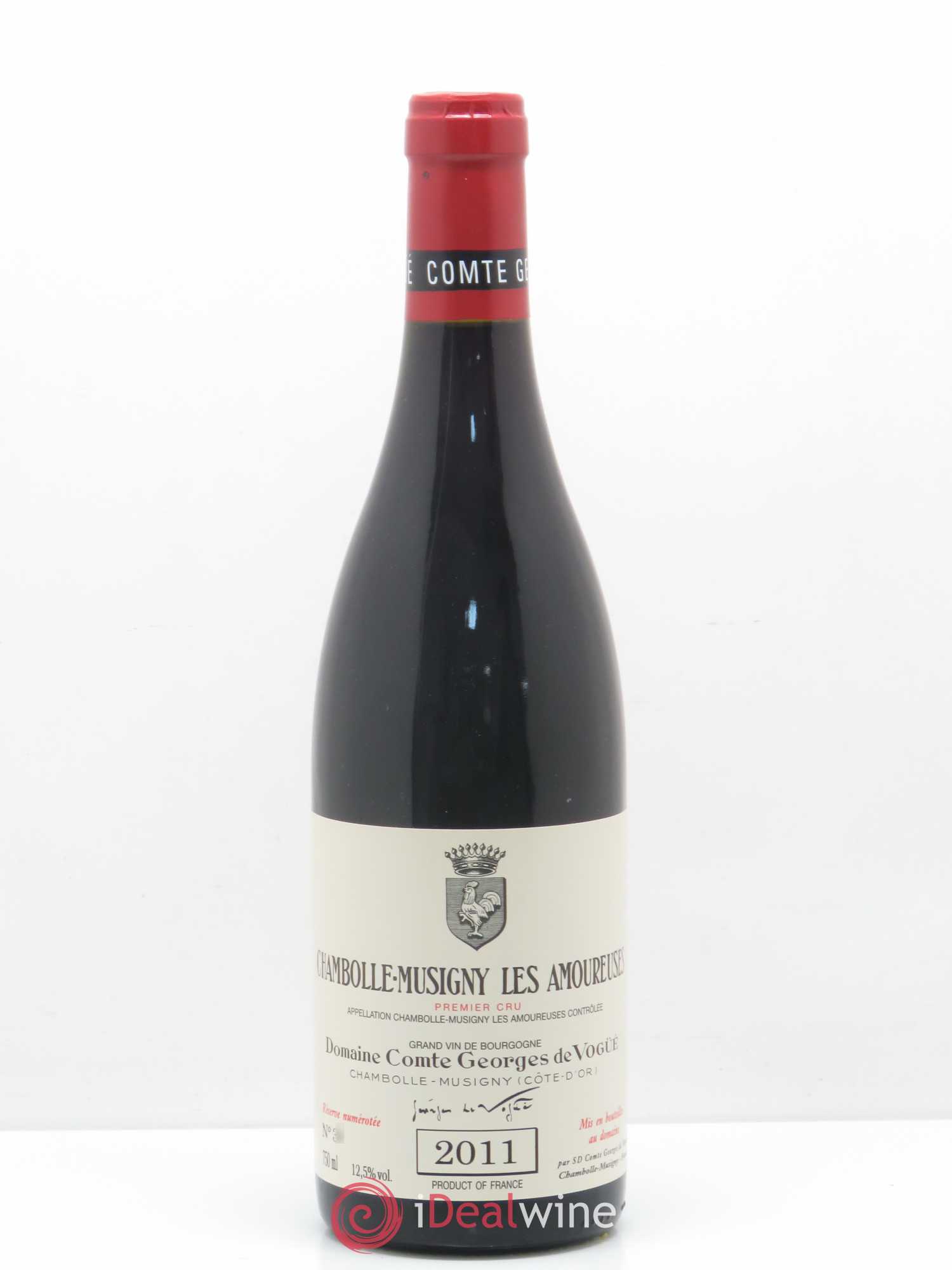 Chambolle-Musigny 1er Cru Les Amoureuses Comte Georges de Vogüé 2011 - Lot de 1 bouteille - 0