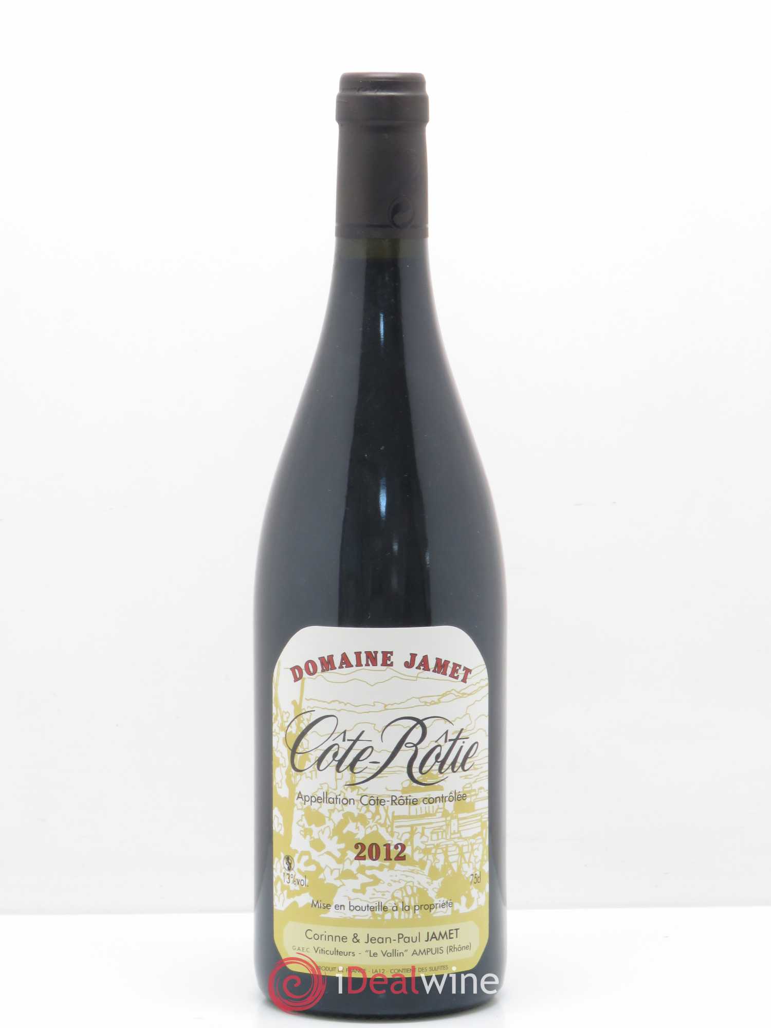 Côte-Rôtie Jamet (Domaine) 2012 - Lot de 1 bouteille - 0