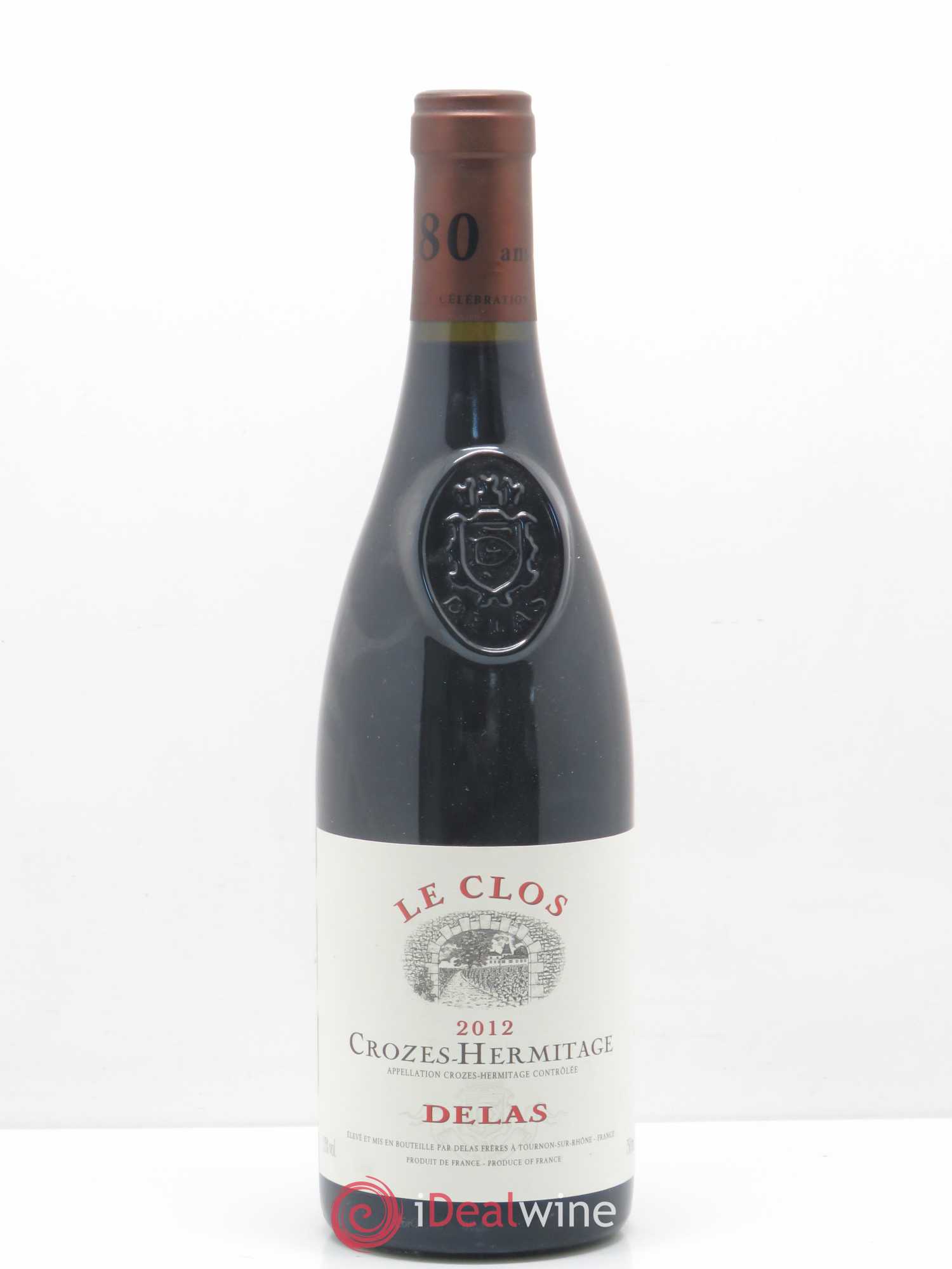 Crozes-Hermitage Le Clos Delas Frères 2012 - Lot de 1 bouteille - 0