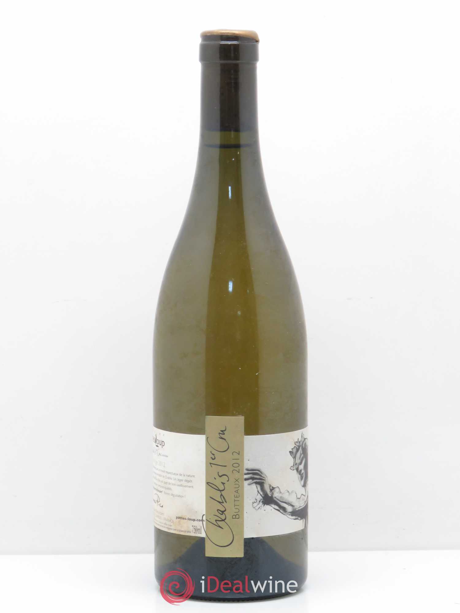 Chablis 1er Cru Butteaux Pattes Loup (Domaine) 2012 - Lot de 1 bouteille - 0