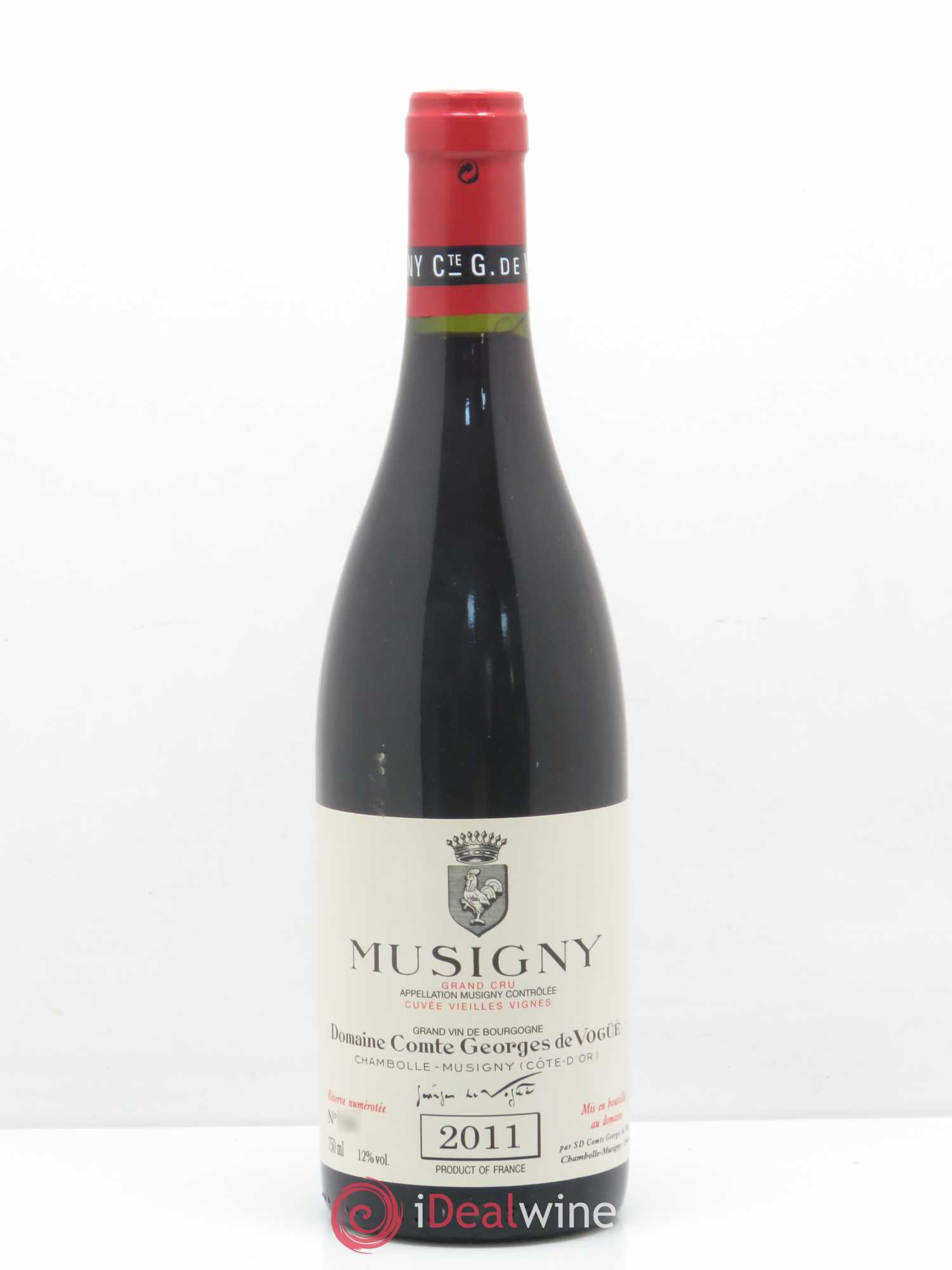 Musigny Grand Cru Cuvée Vieilles Vignes Comte Georges de Vogüé Vieilles vignes 2011 - Lot de 1 bouteille - 0