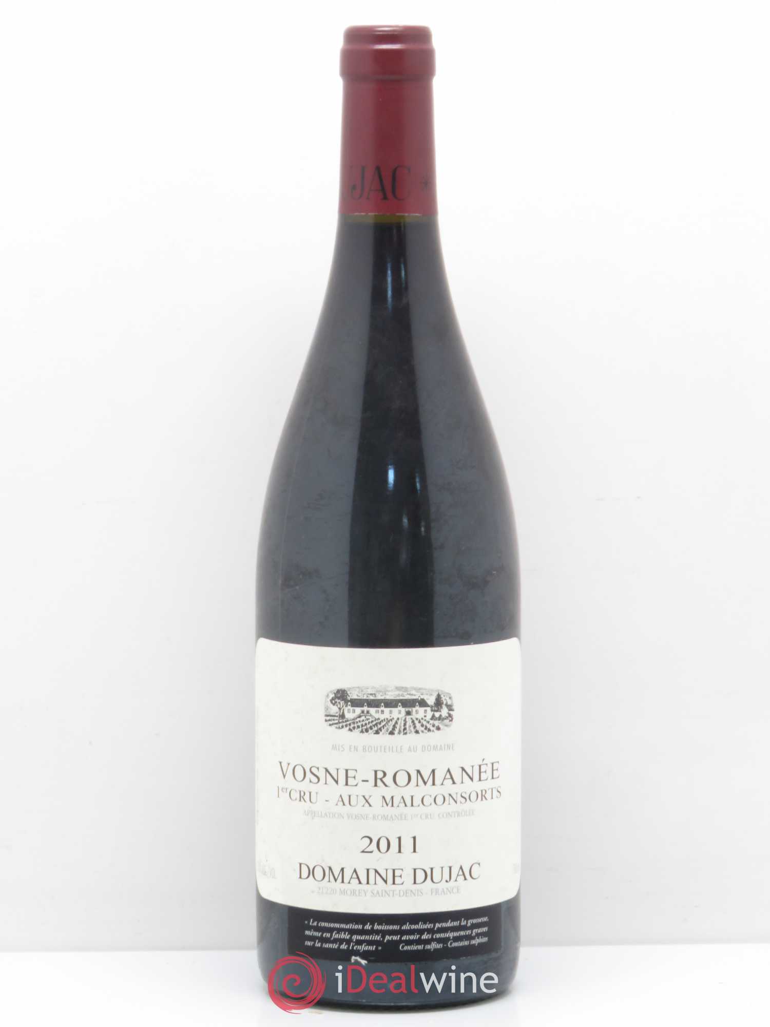 Vosne-Romanée 1er Cru Aux Malconsorts Dujac (Domaine) 2011 - Lot de 1 bouteille - 0