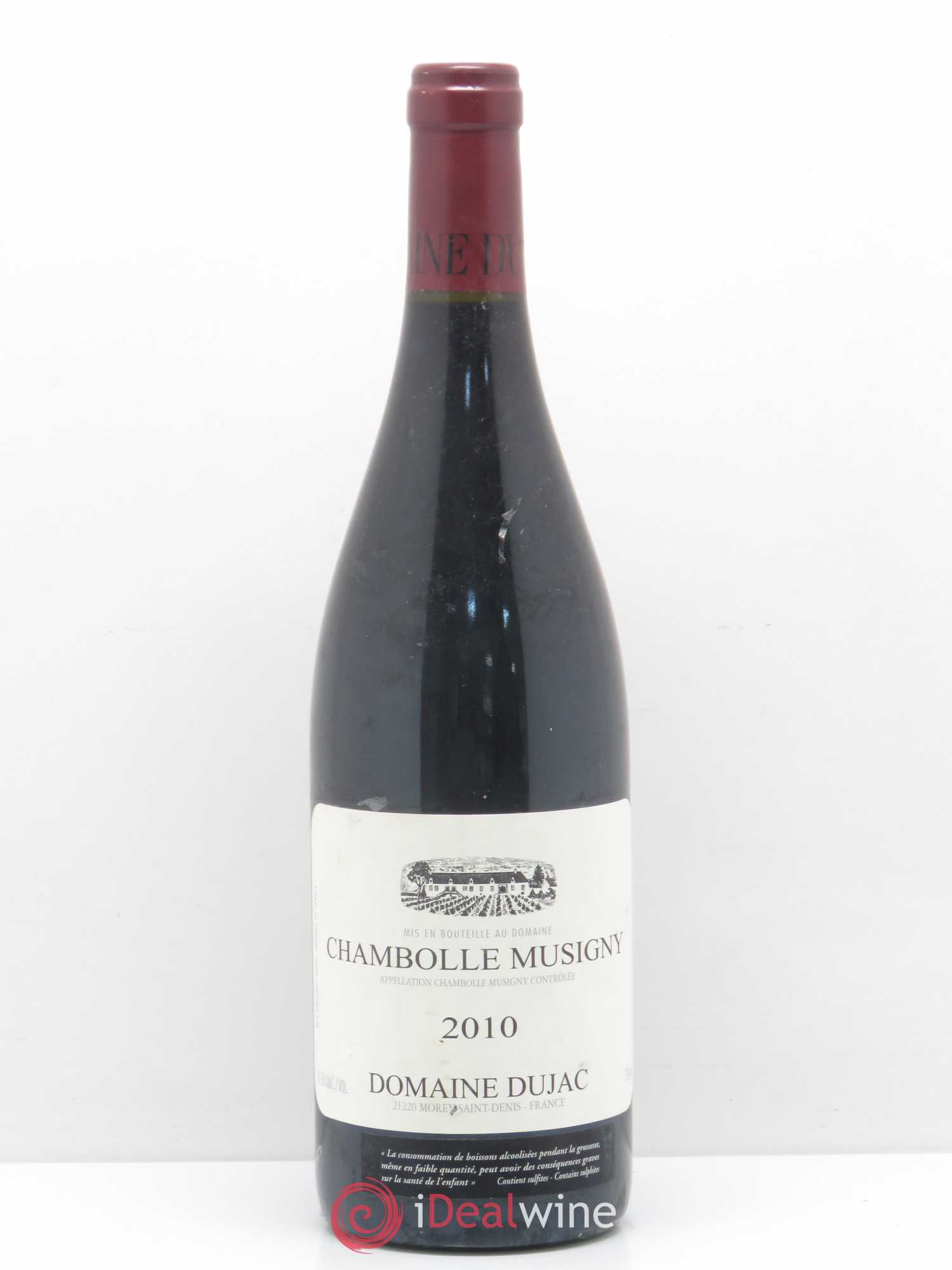 Chambolle-Musigny Dujac (Domaine) 2010 - Lot de 1 bouteille - 0