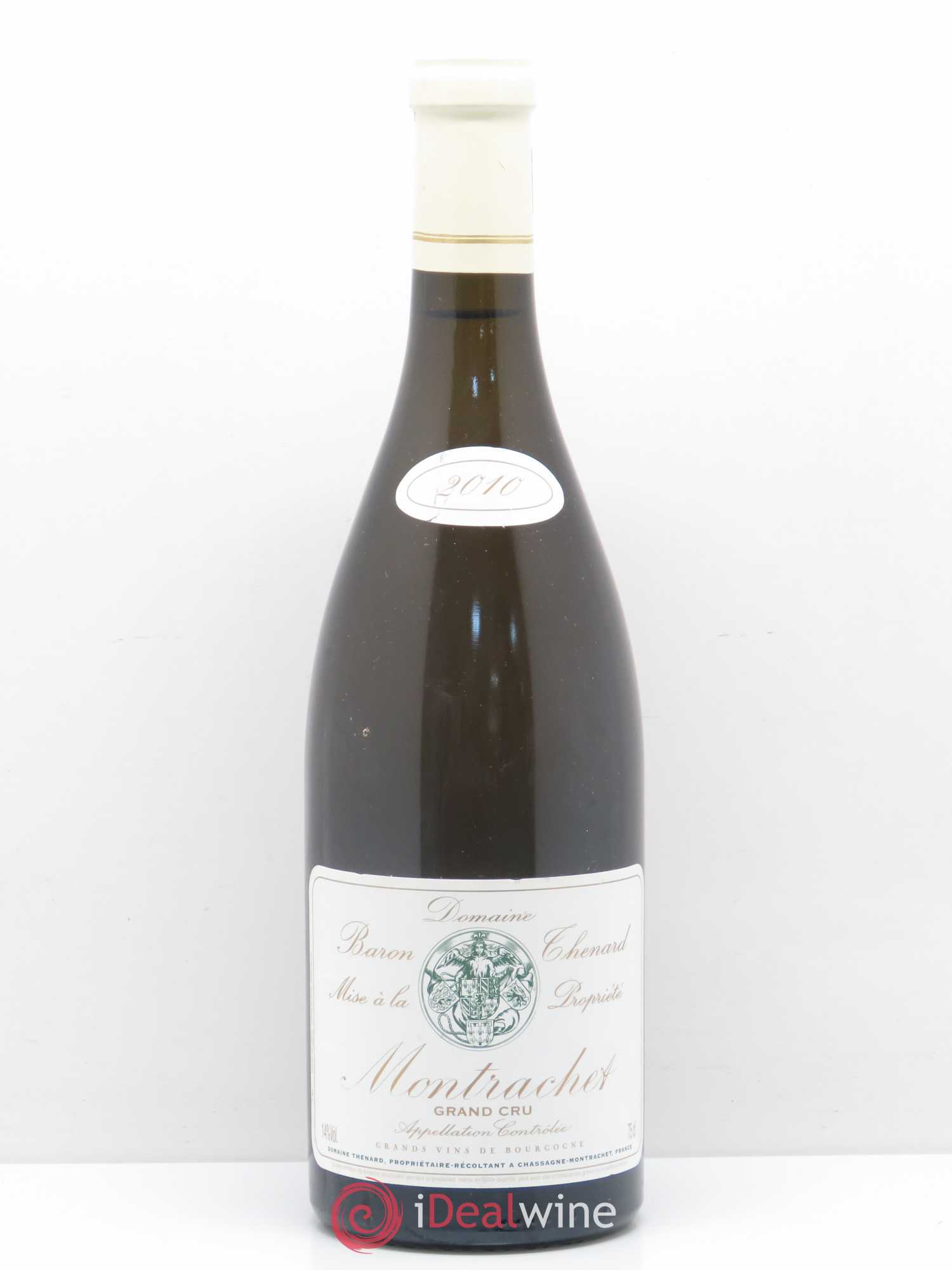 Montrachet Grand Cru Domaine Thénard 2010 - Lot de 1 bouteille - 0
