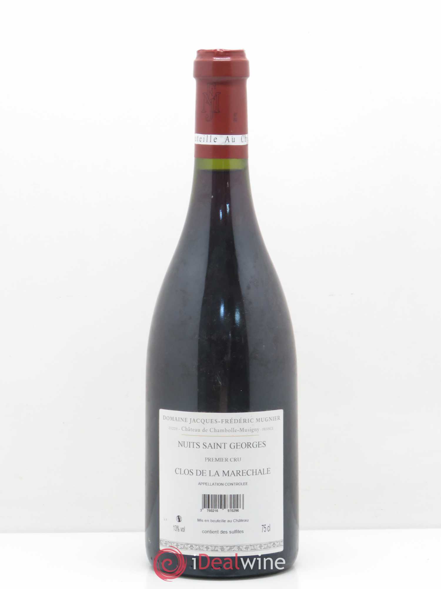 Nuits-Saint-Georges 1er Cru Clos de La Maréchale Jacques-Frédéric Mugnier 2010 - Lot de 1 bouteille - 1