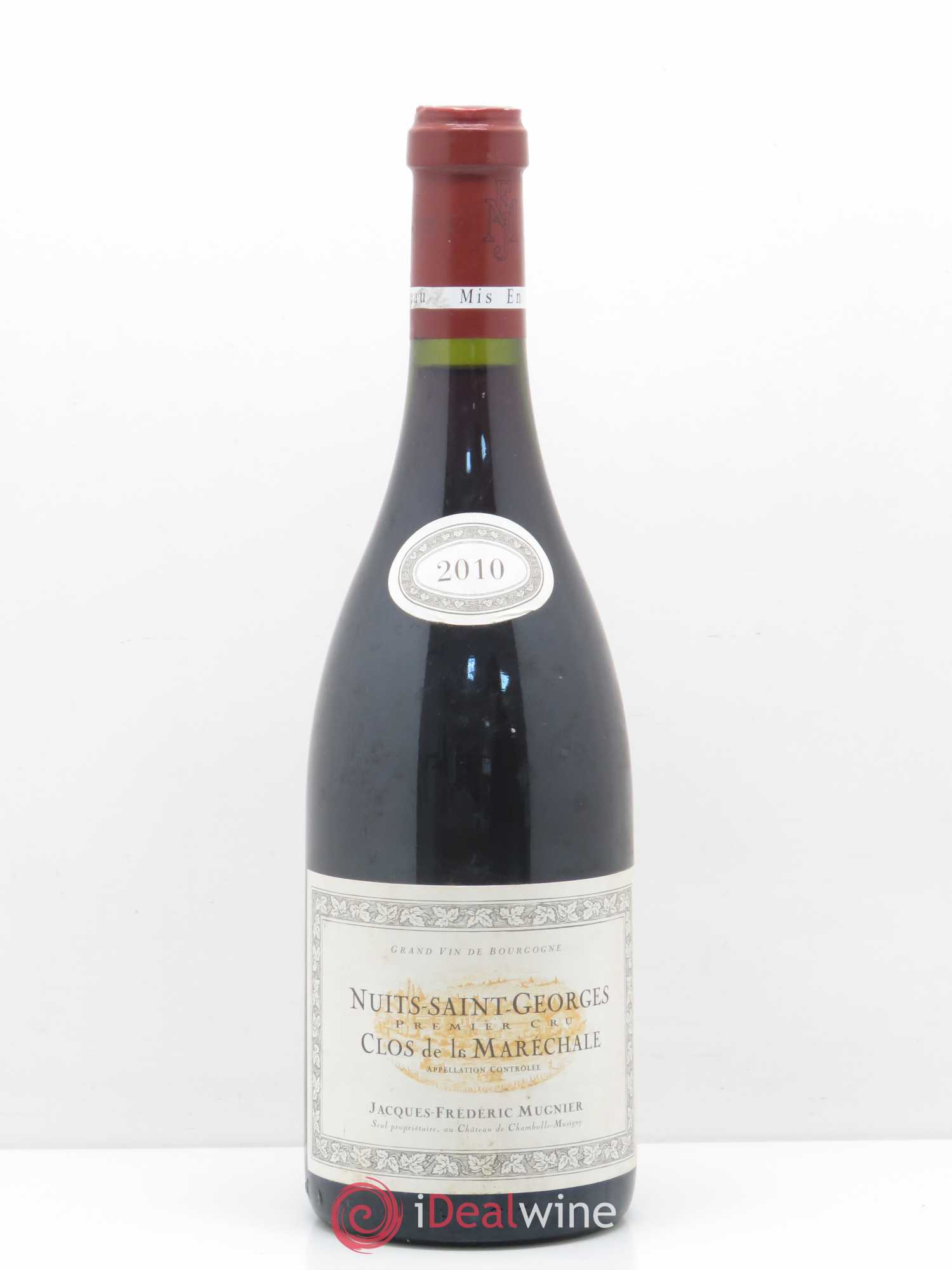 Nuits-Saint-Georges 1er Cru Clos de La Maréchale Jacques-Frédéric Mugnier 2010 - Lot de 1 bouteille - 0