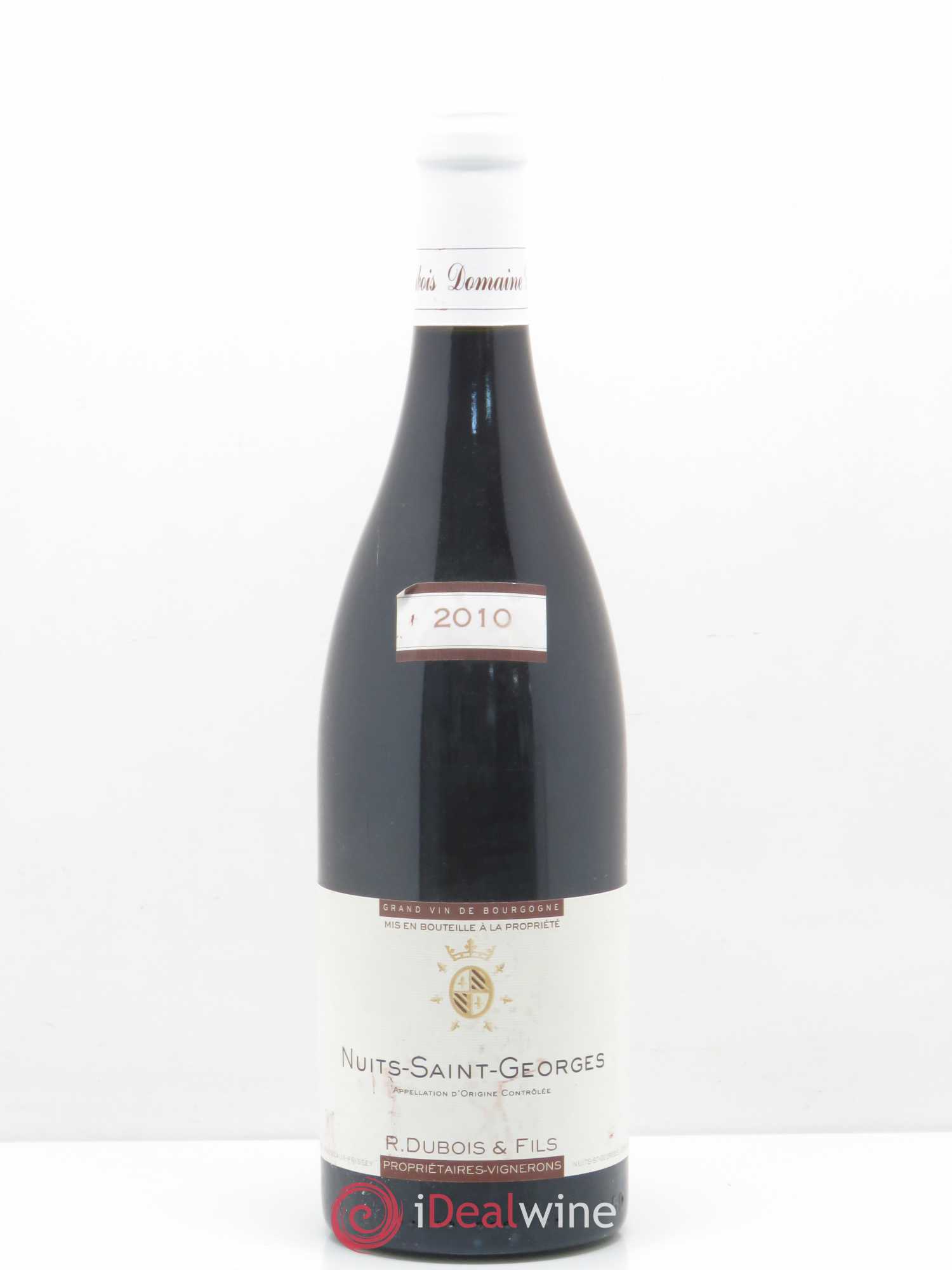 Nuits-Saint-Georges R.Dubois 2010 - Posten von 1 Flasche - 0
