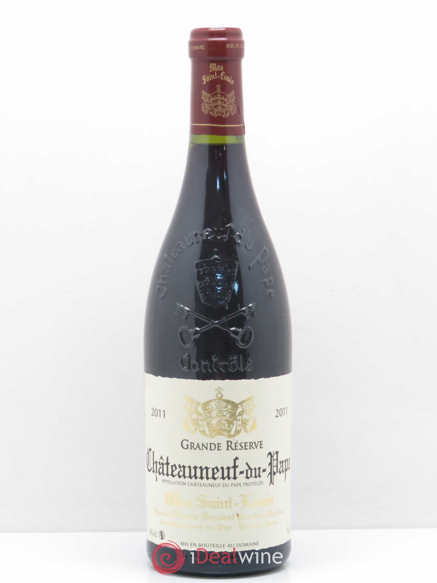 Châteauneuf-du-Pape Mas St Louis Grande Réserve 2011 - Posten von 1 Flasche - 0