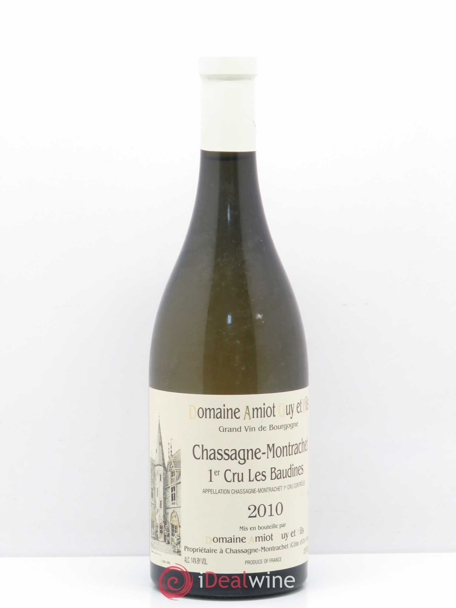 Chassagne-Montrachet 1er Cru Baudines Guy Amiot 2010 - Lotto di 1 bottiglia - 0