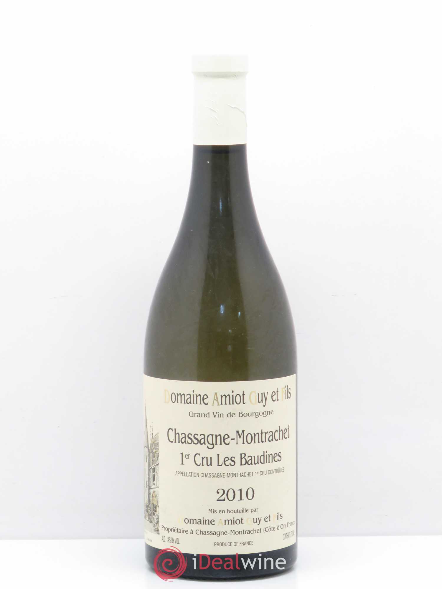 Chassagne-Montrachet 1er Cru Baudines Guy Amiot 2010 - Lotto di 1 bottiglia - 0