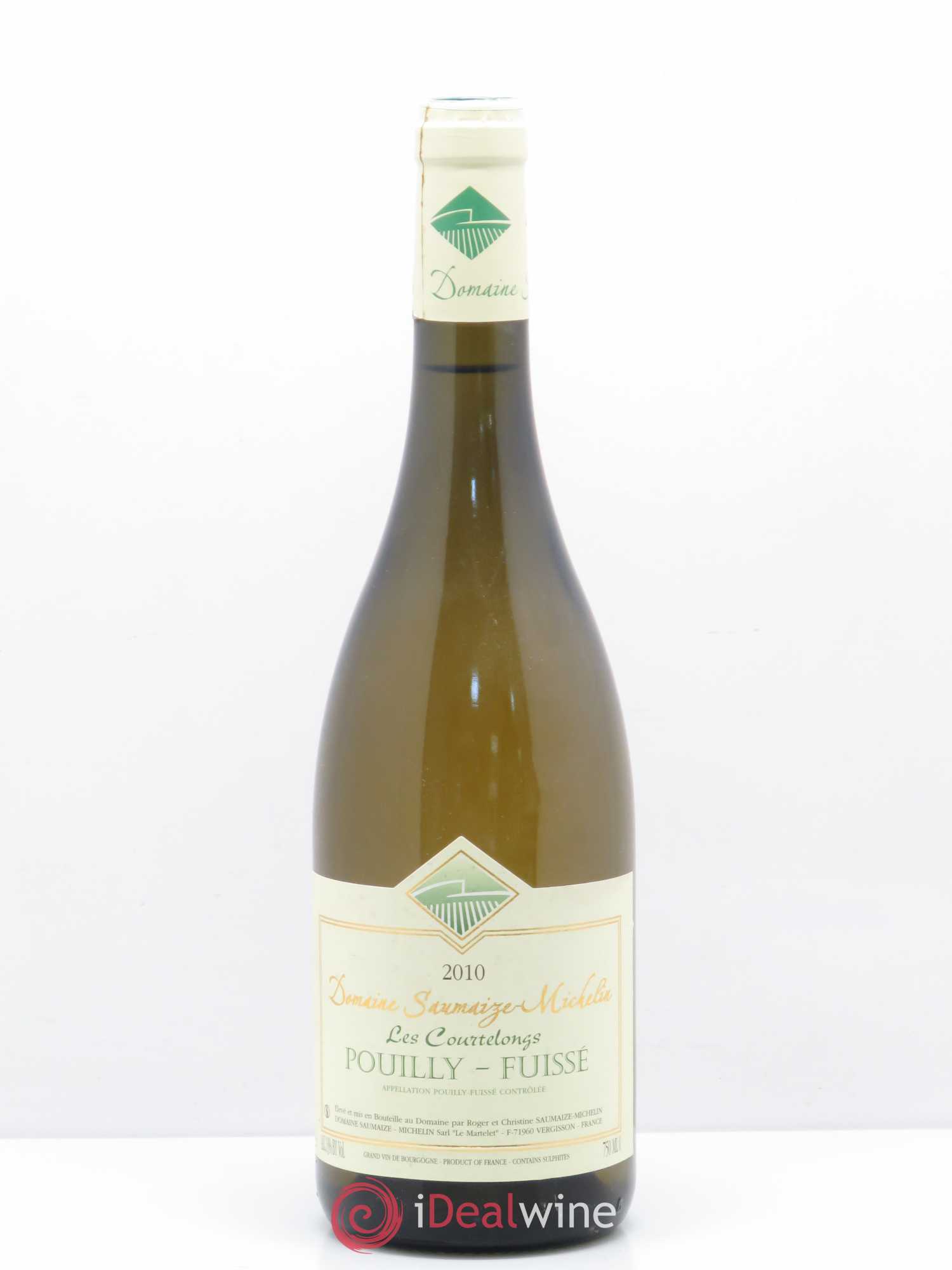 Pouilly-Fuissé Les Courtelongs Saumaize-Michelin 2010 - Posten von 1 Flasche - 0