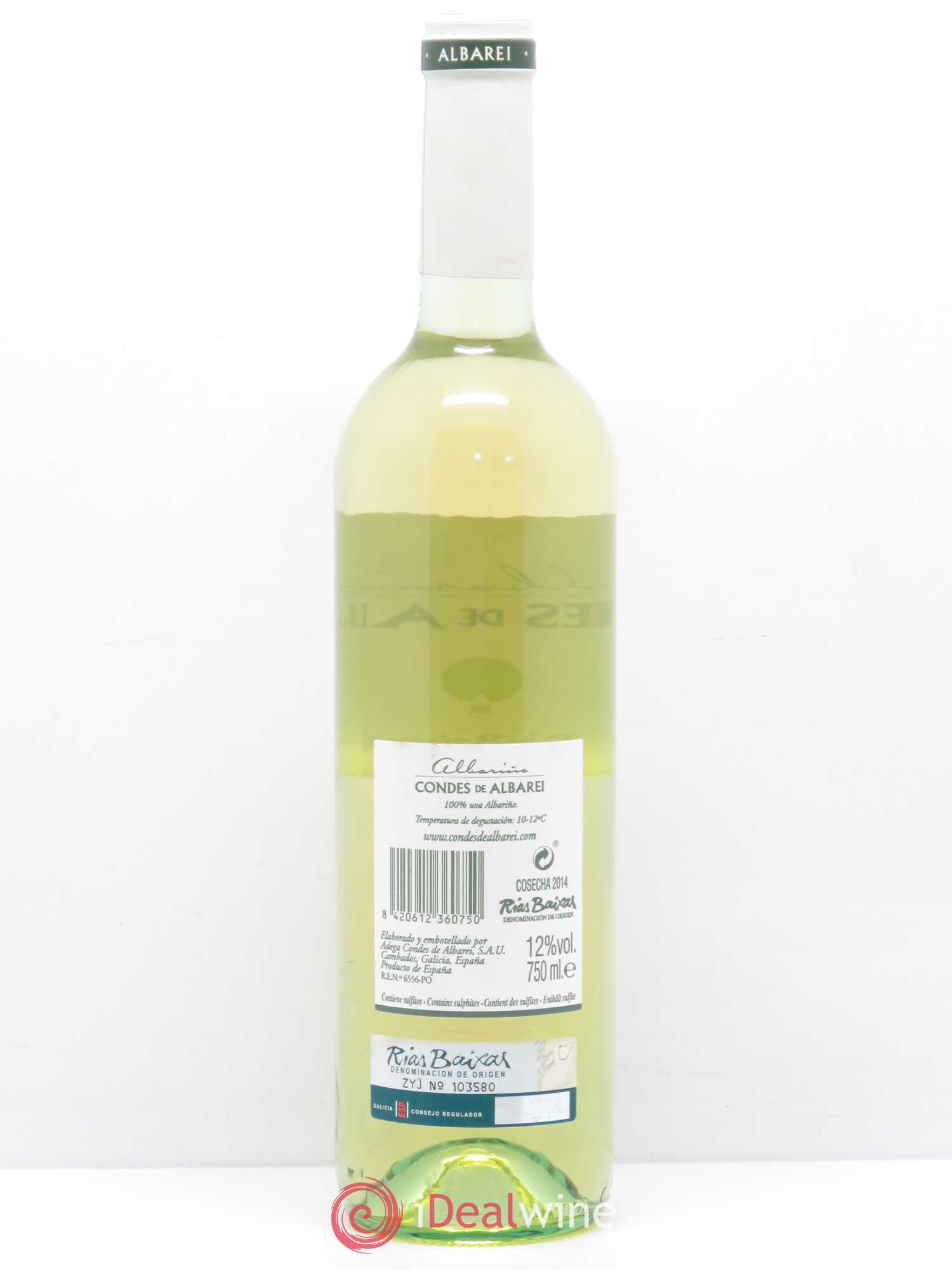 Rias Baixas Condes De Albarei 2014 - Posten von 1 Flasche - 1