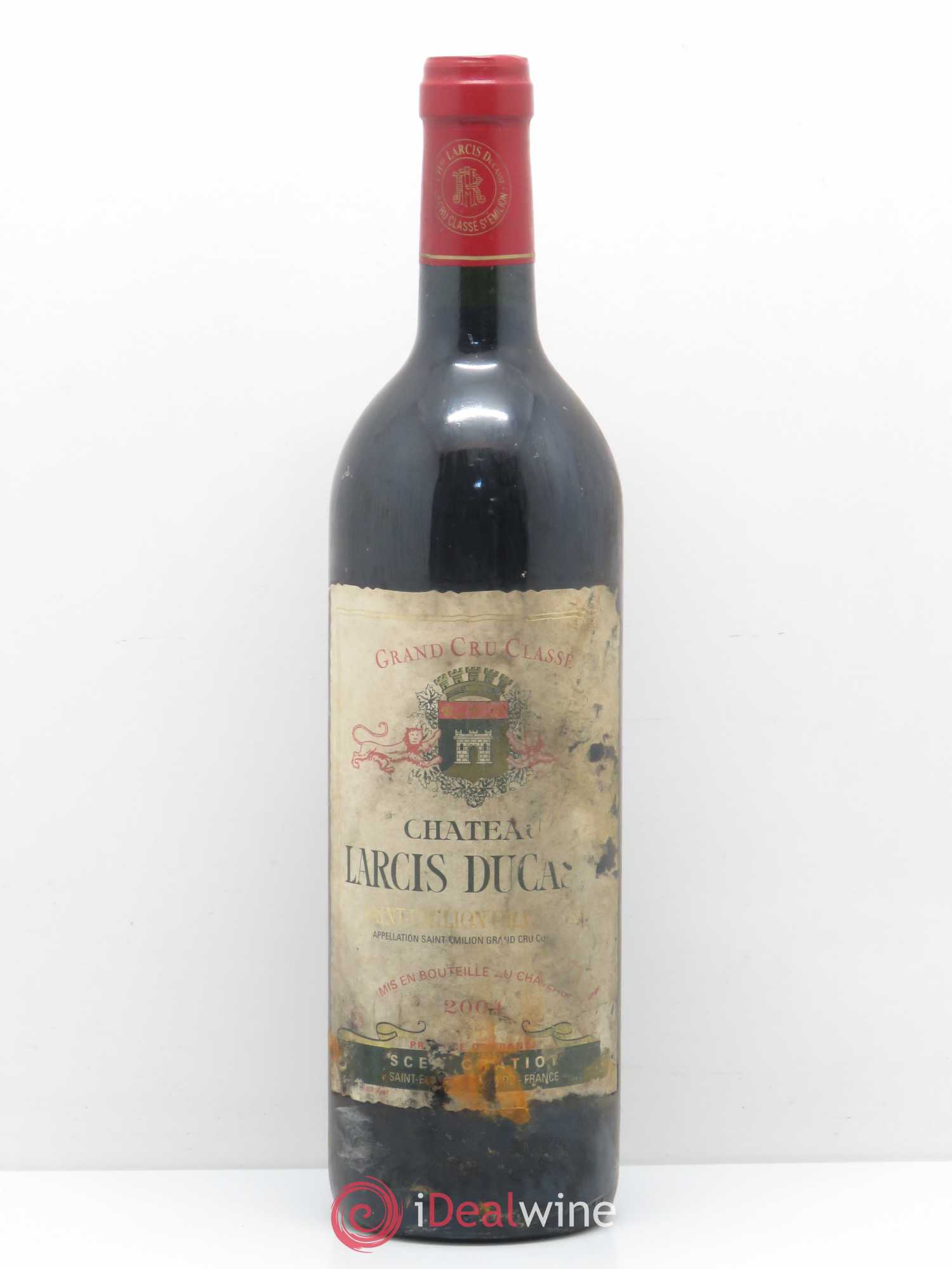 Château Larcis Ducasse 1er Grand Cru Classé B 2004 - Lot de 1 bouteille - 0