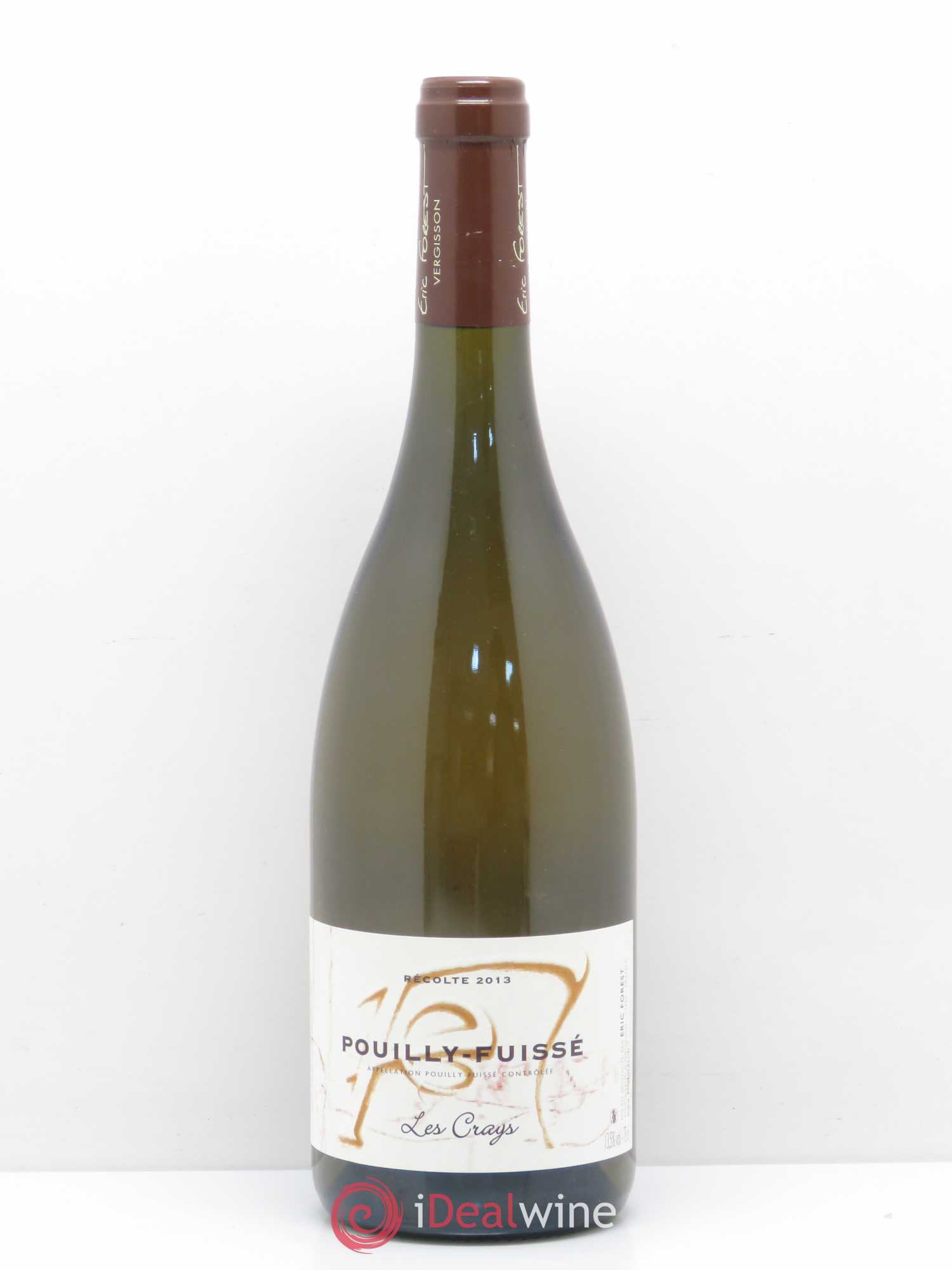 Pouilly-Fuissé Les Crays E. Forest 2013 - Posten von 1 Flasche - 0