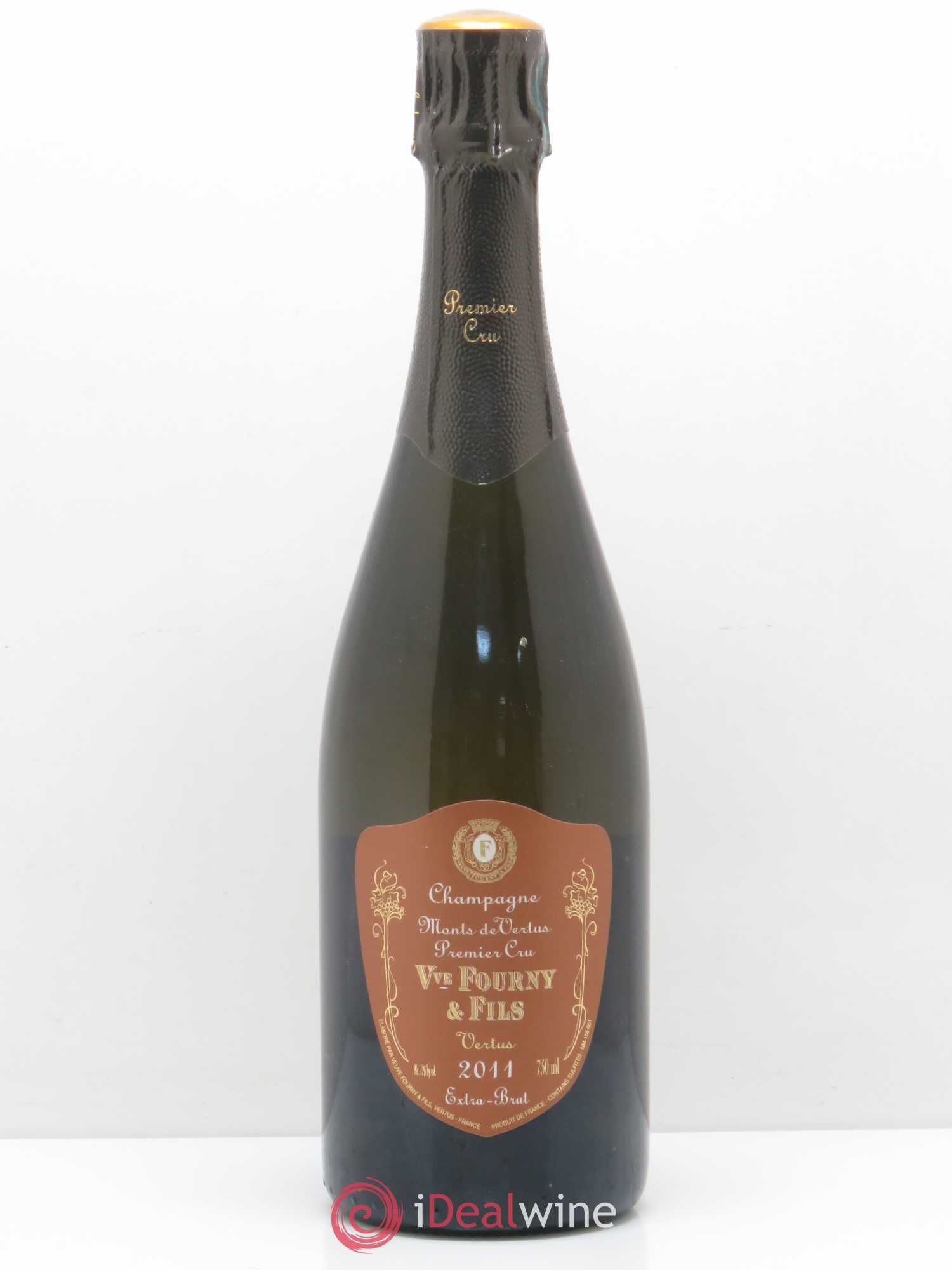 Champagne Monts de Vertus 1er cru Veuve Fourny 2011 - Posten von 1 Flasche - 0