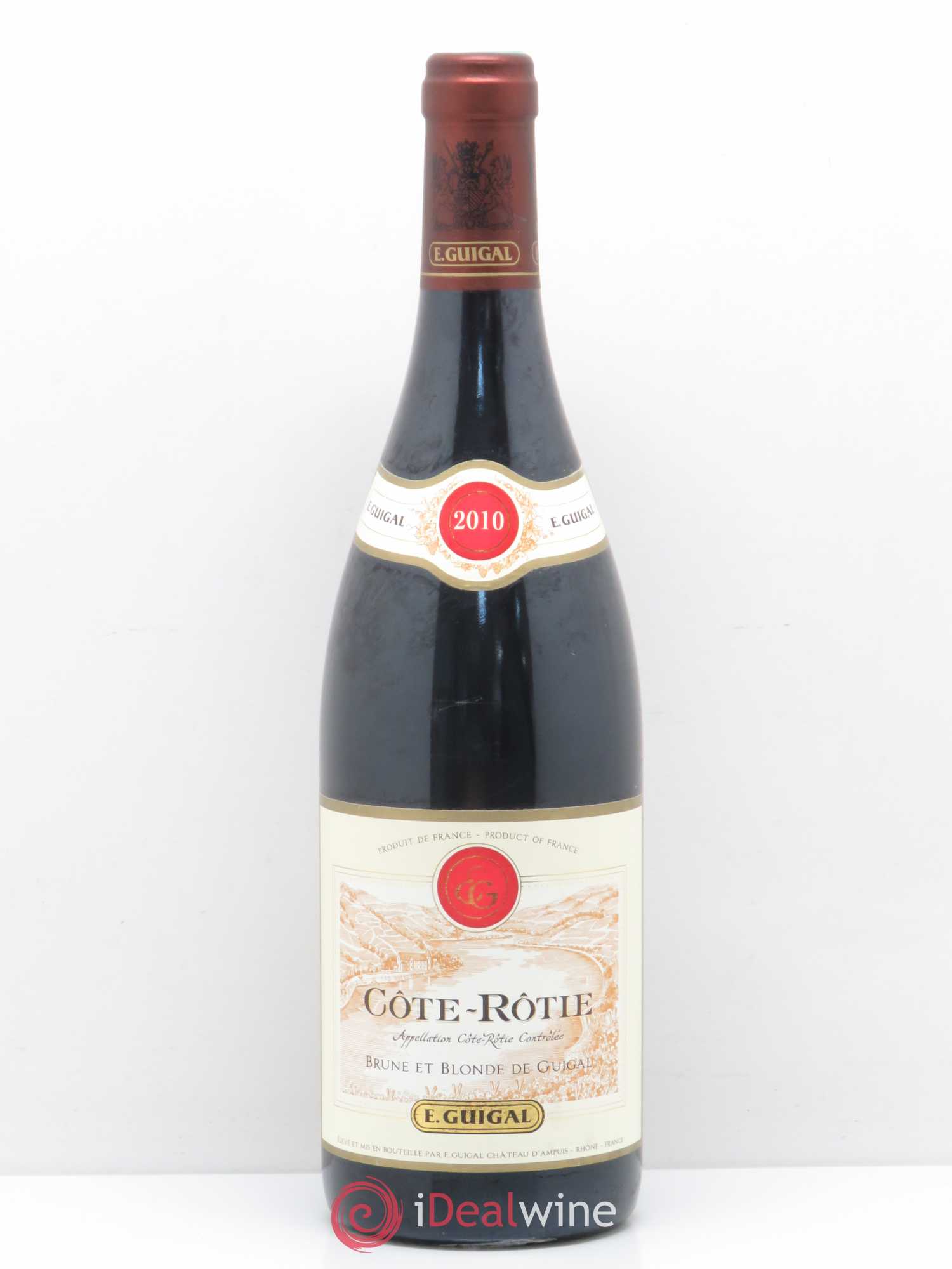 Côte-Rôtie Côtes Brune et Blonde Guigal 2010 - Lot de 1 bouteille - 0