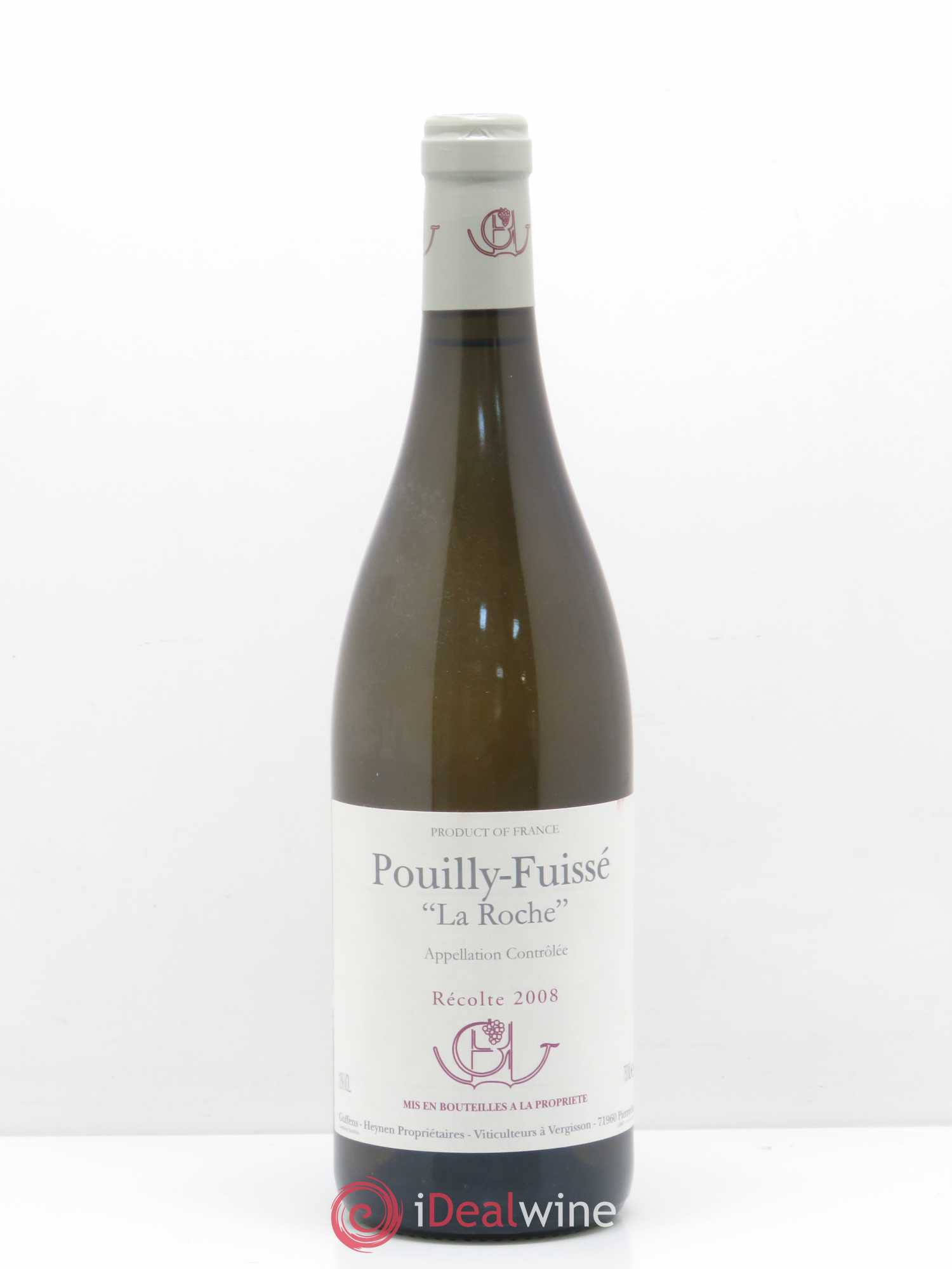 Pouilly-Fuissé La Roche Guffens 2008 - Lot de 1 bouteille - 0
