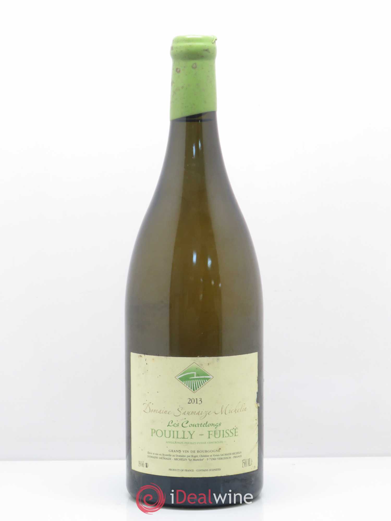 Pouilly-Fuissé Les Courtelongs Saumaize-Michelin 2013 - Posten von 1 Magnum - 0