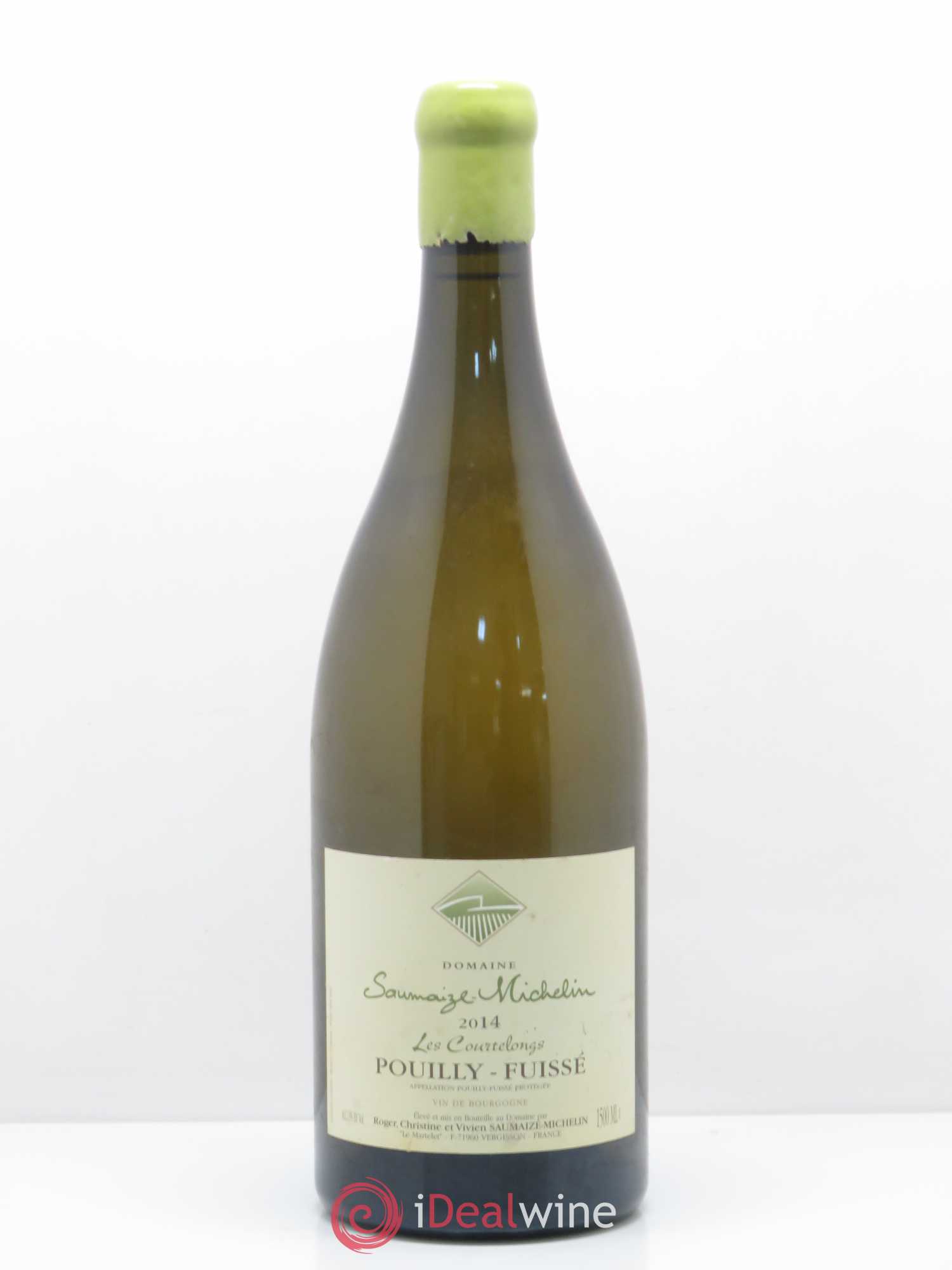 Pouilly-Fuissé Les Courtelongs Saumaize-Michelin 2014 - Posten von 1 Magnum - 0