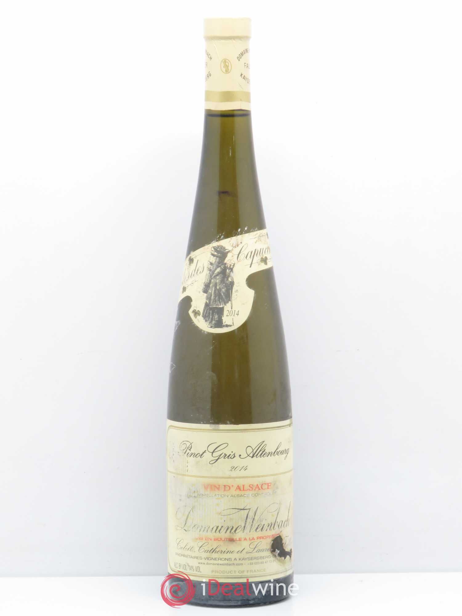 Pinot Gris Altenbourg Weinbach 2014 - Posten von 1 Flasche - 0