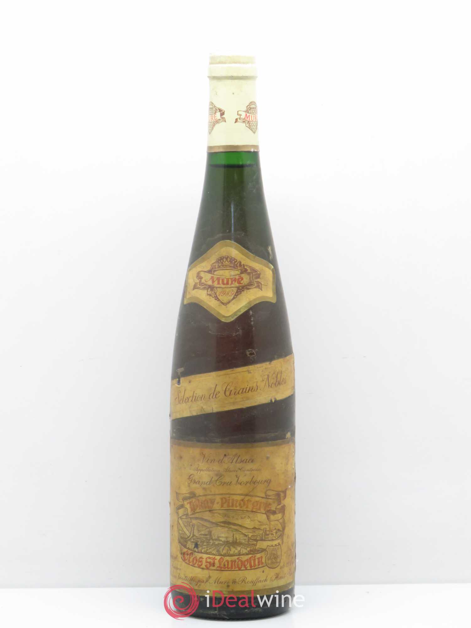 Pinot Gris Sélection de Grains Nobles Clos Saint-Landelin Grand Cru Vorbourg R. Muré 1989 - Lotto di 1 bottiglia - 0