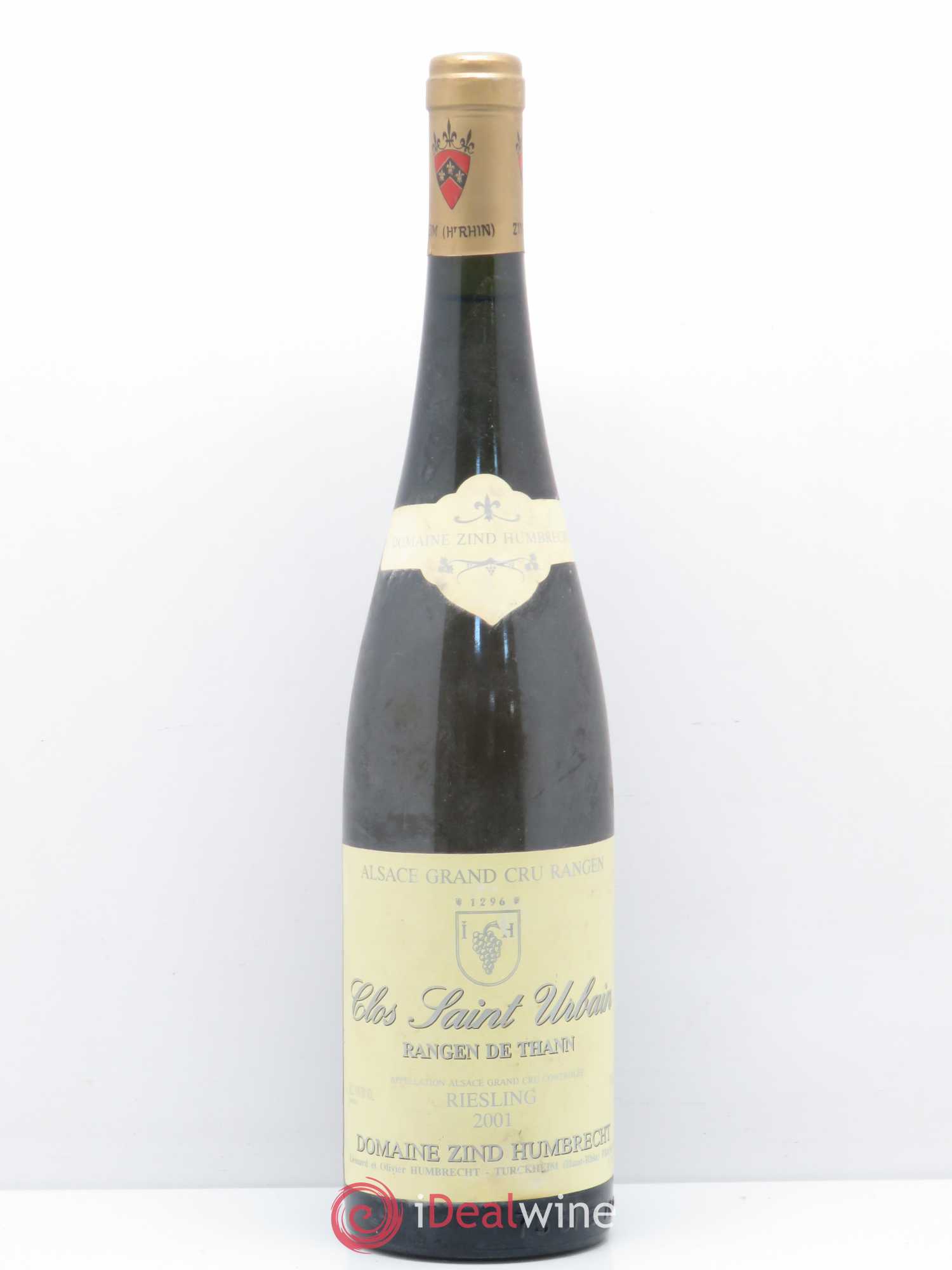 Alsace Riesling Grand Cru Rangen de Thann Clos Saint Urbain Zind-Humbrecht (Domaine) 2001 - Posten von 1 Flasche - 0