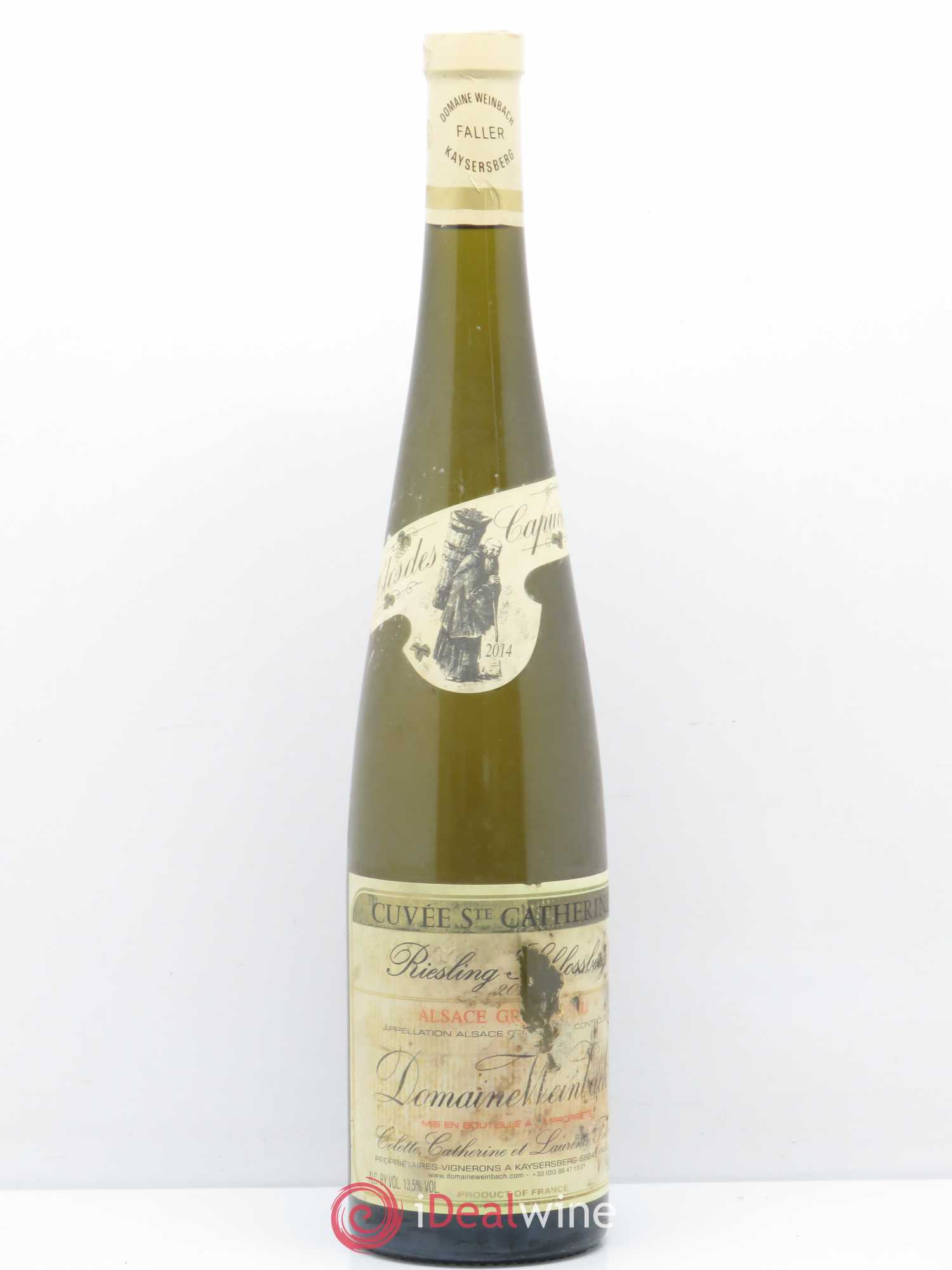 Alsace Grand Cru Schlossberg Riesling Weinbach (Domaine) Cuvée Sainte Catherine 2014 - Posten von 1 Flasche - 0