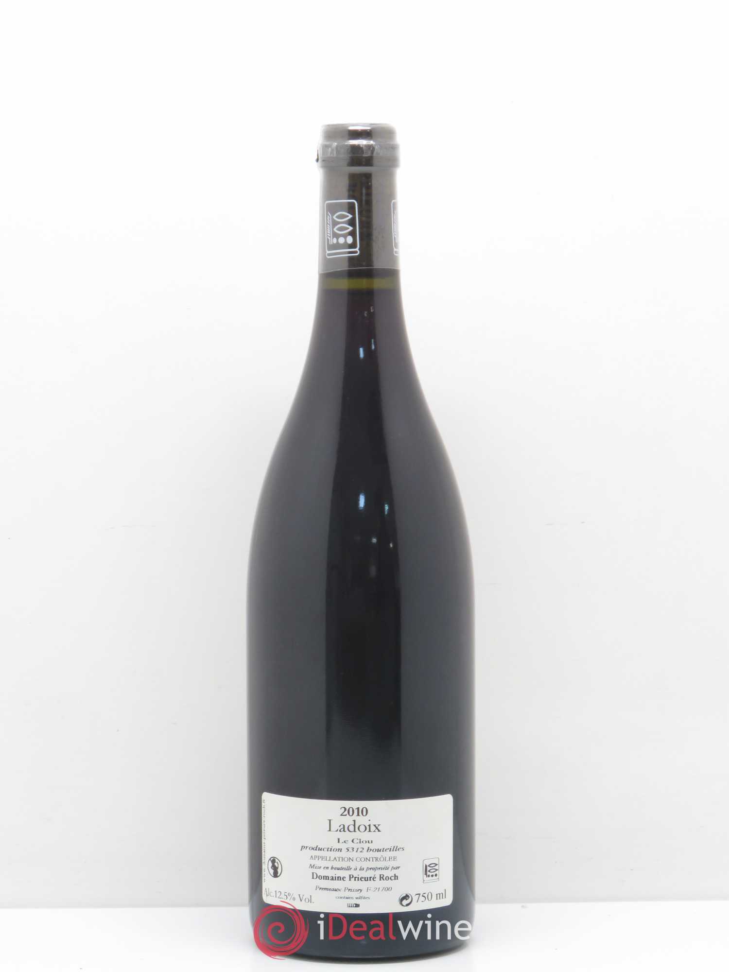 Ladoix Le Clou - Prieuré Roch 2010 - Lot de 1 bouteille - 1