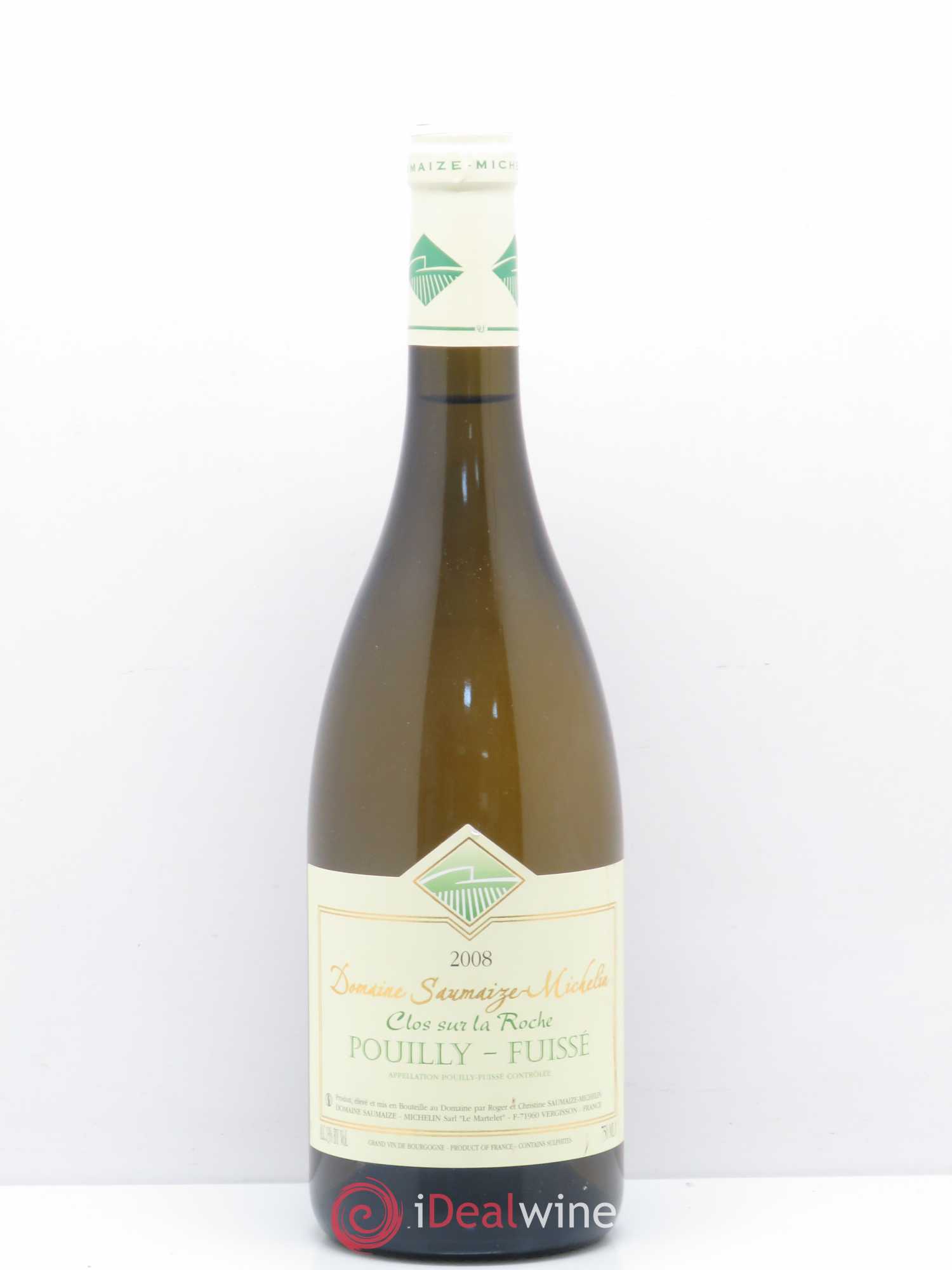 Pouilly-Fuissé Le Clos sur la Roche Saumaize-Michelin 2008 - Posten von 1 Flasche - 0
