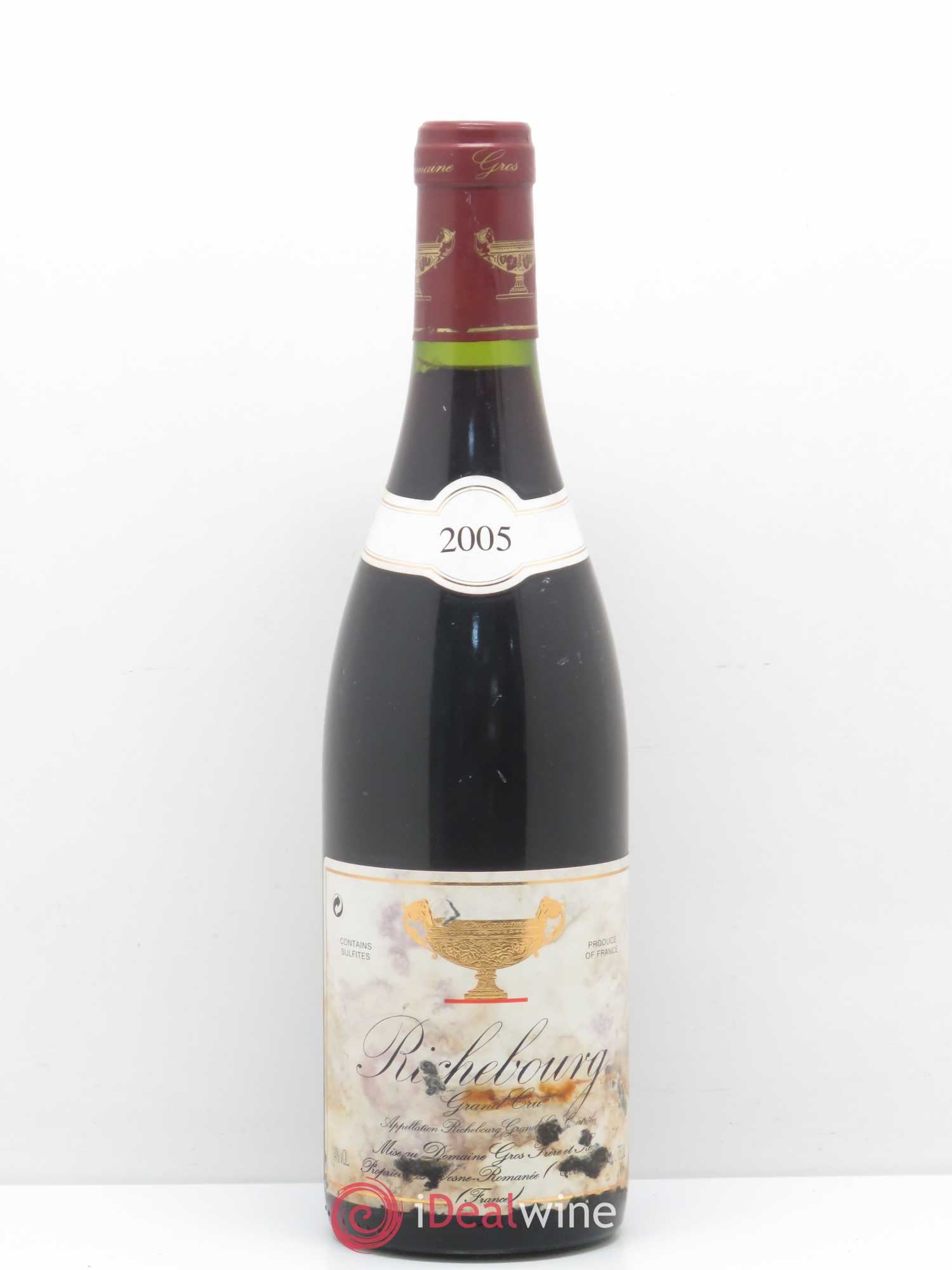 Richebourg Grand Cru Gros Frère & Soeur 2005 - Lot de 1 bouteille - 0