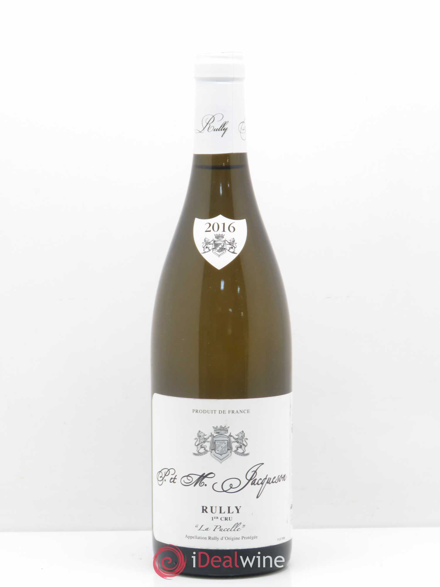 Rully 1er Cru La Pucelle Paul & Marie Jacqueson 2016 - Posten von 1 Flasche - 0