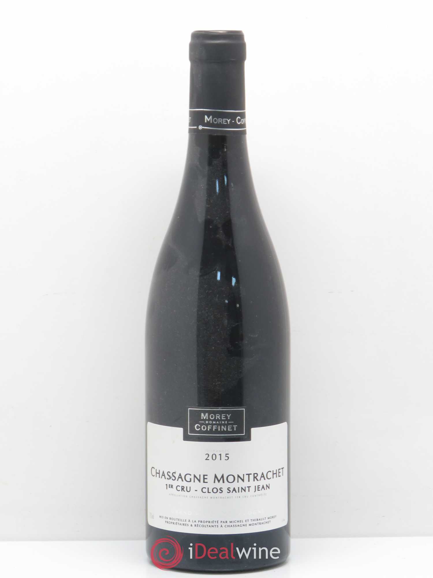 Chassagne-Montrachet 1er Cru Clos St Jean Morey Coffinet 2015 - Lot de 1 bouteille - 0