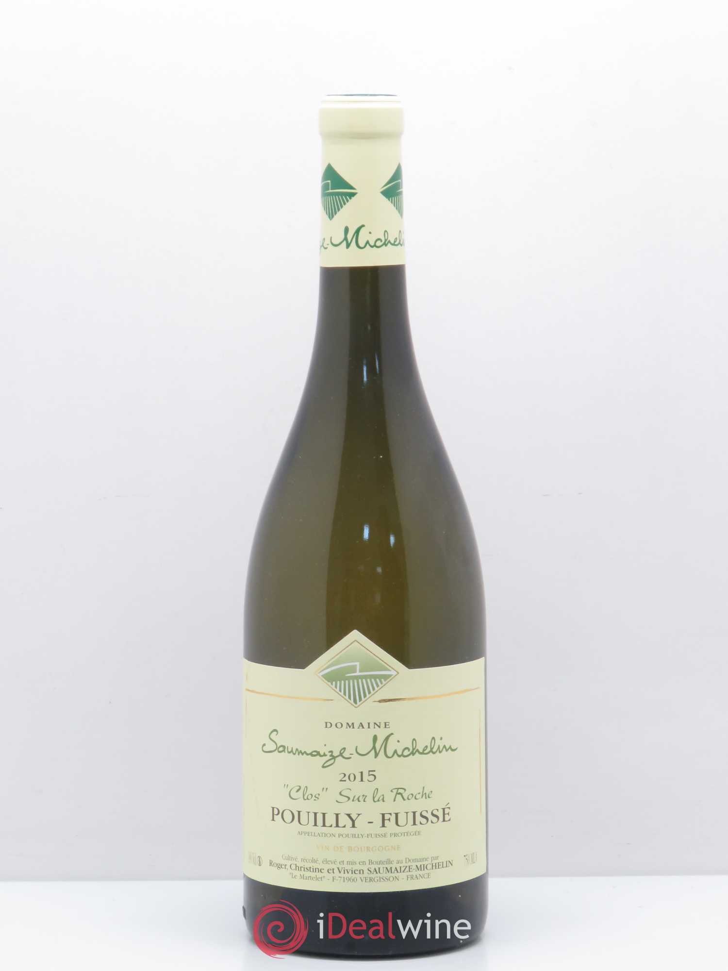 Pouilly-Fuissé Le Clos sur la Roche Saumaize-Michelin 2015 - Posten von 1 Flasche - 0