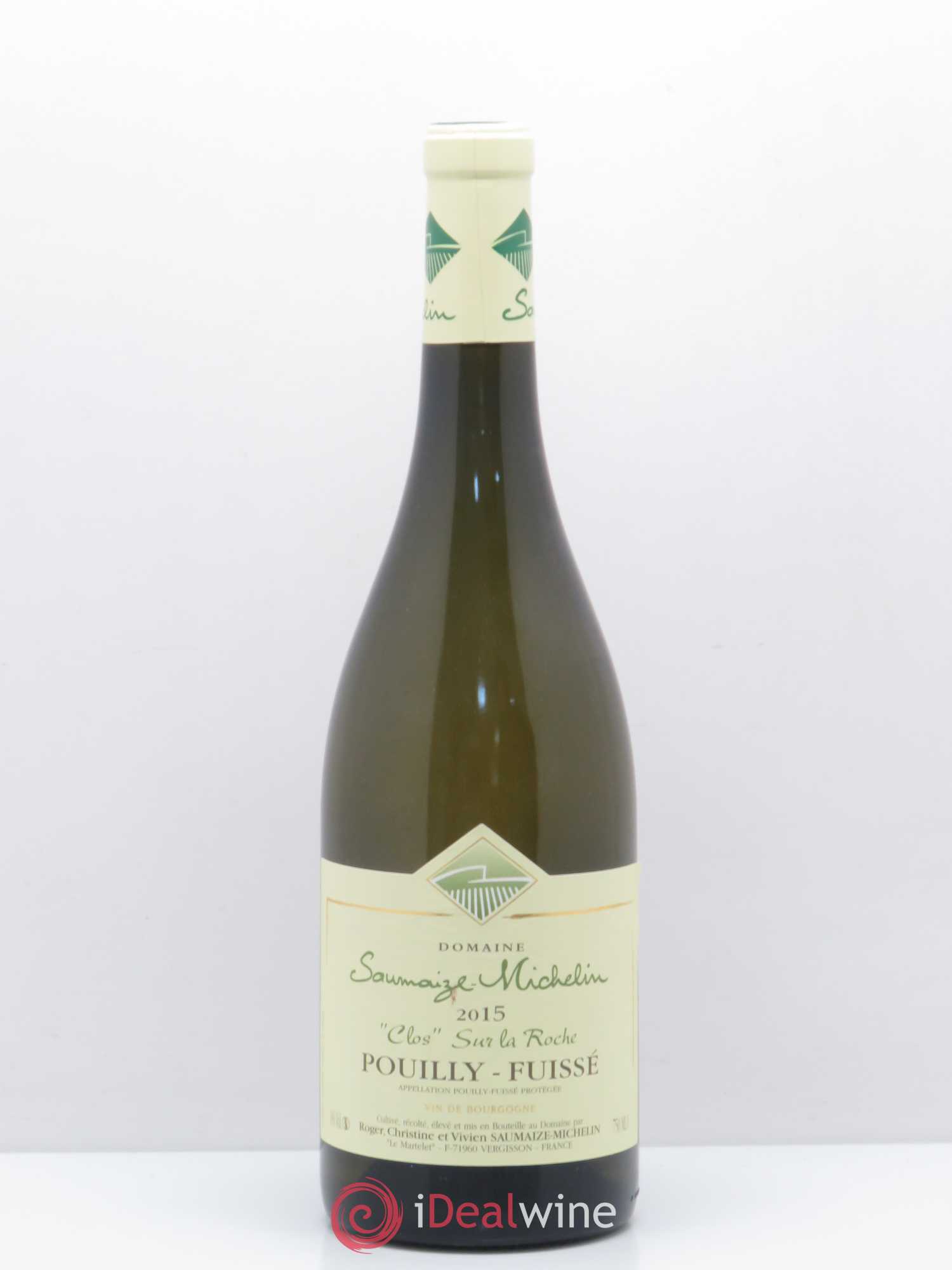 Pouilly-Fuissé Le Clos sur la Roche Saumaize-Michelin 2015 - Posten von 1 Flasche - 0