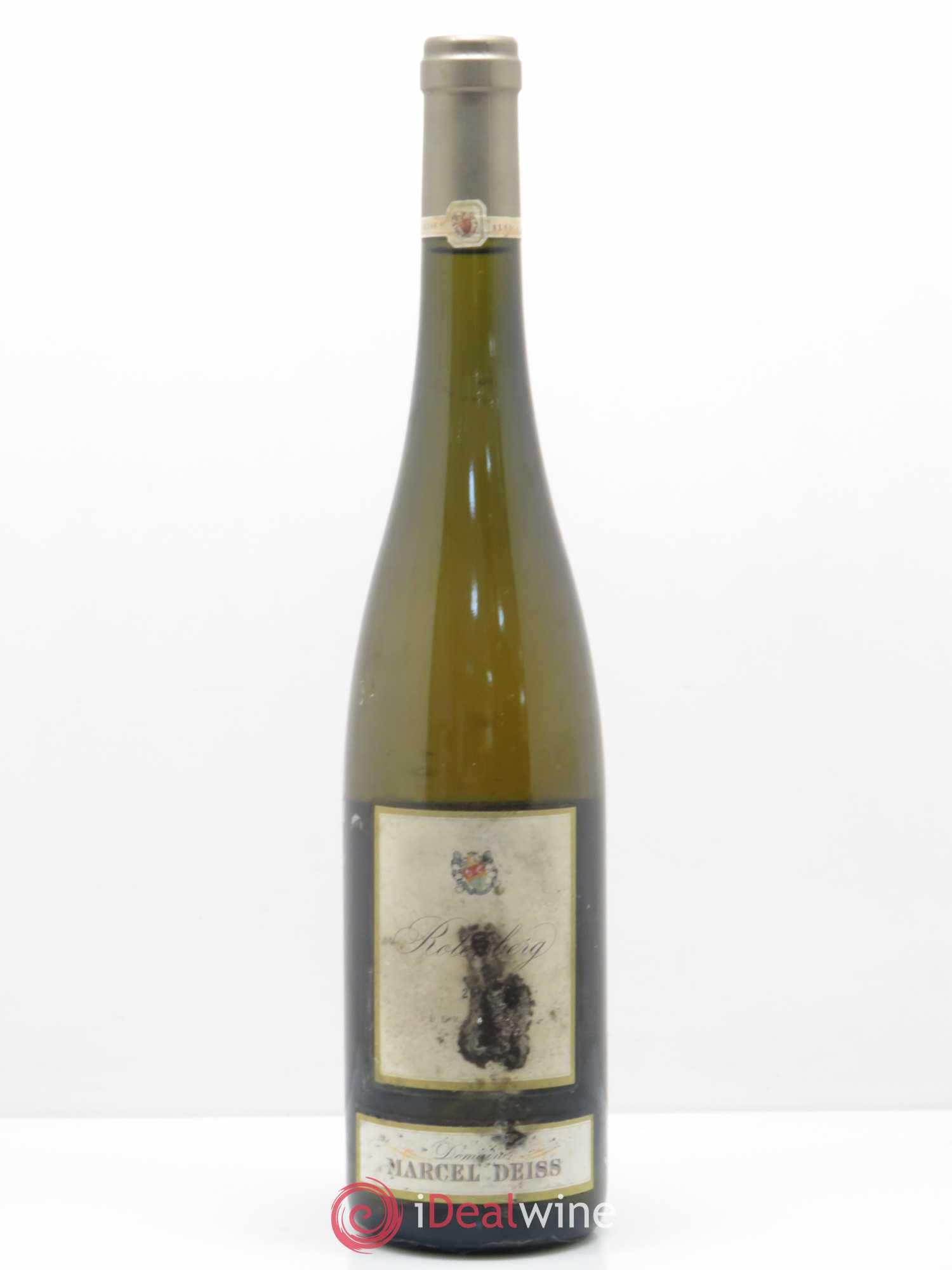 Alsace Rotenberg La Colline rouge Marcel Deiss (Domaine) 2008 - Lot de 1 bouteille - 0