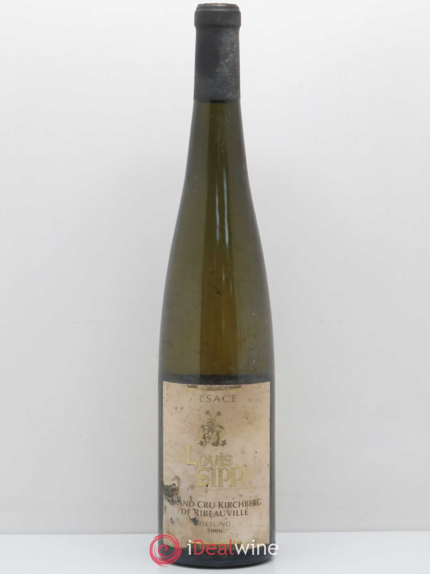 Riesling Grand Cru Kirchberg de Ribeauvillé Sipp 2008 - Posten von 1 Flasche - 0