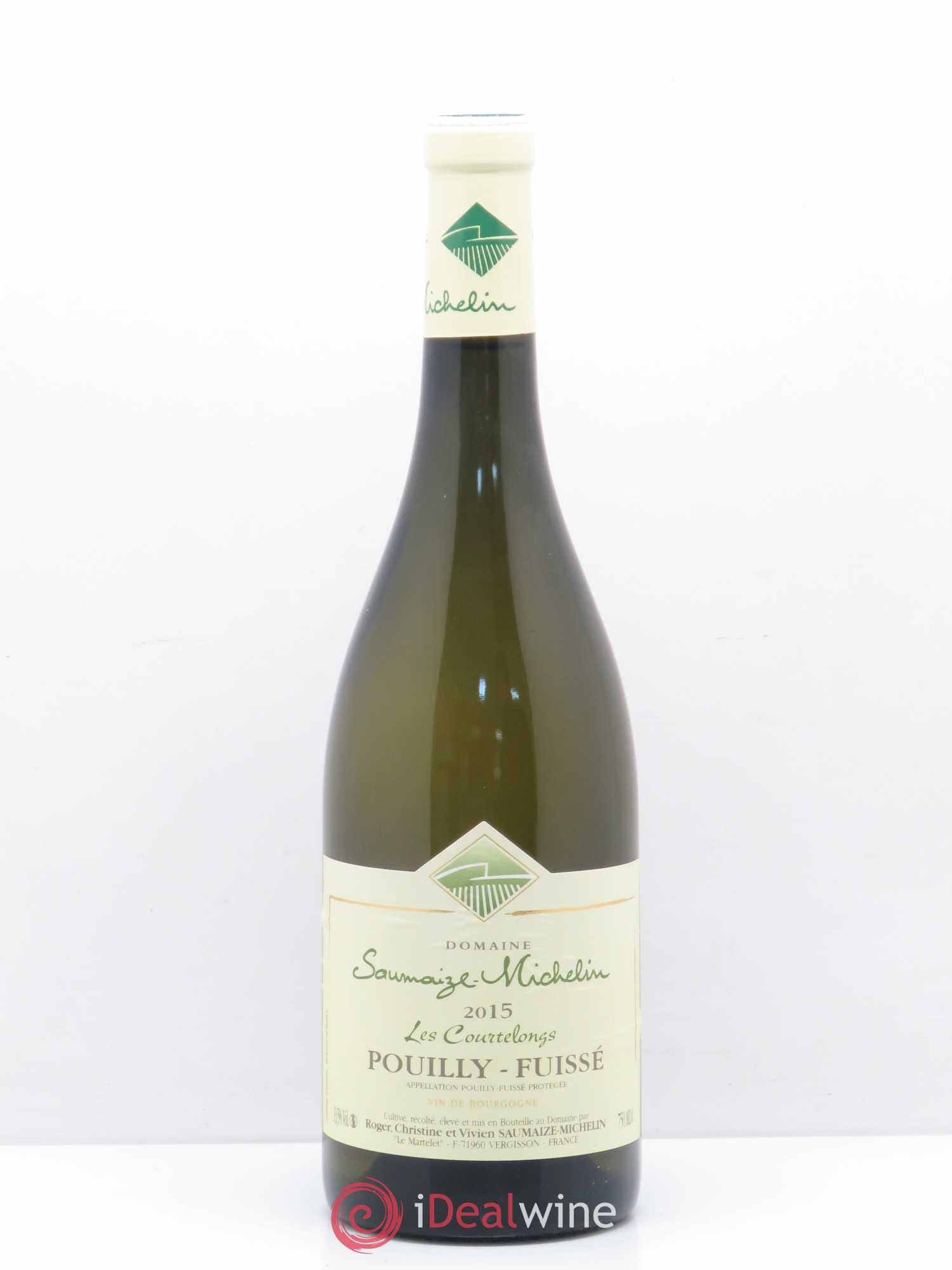 Pouilly-Fuissé Les Courtelongs Saumaize-Michelin 2015 - Posten von 1 Flasche - 0