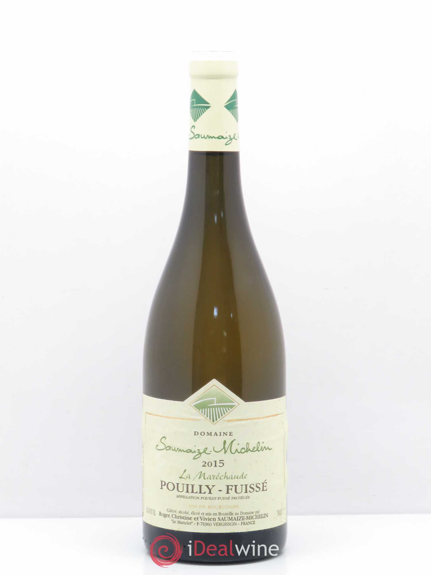 Pouilly-Fuissé La Marechaude Saumaize-Michelin 2015 - Posten von 1 Flasche - 0