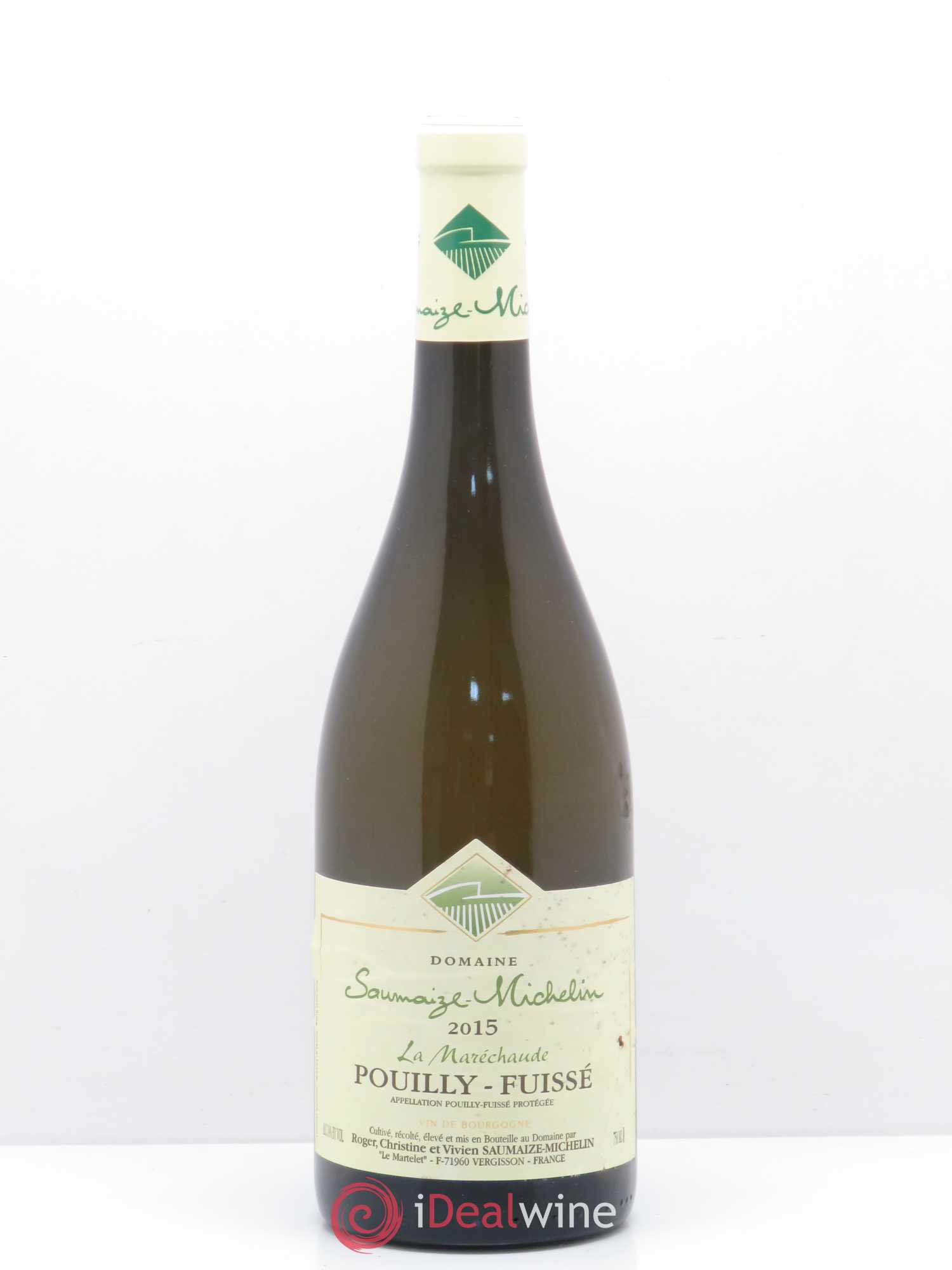 Pouilly-Fuissé La Marechaude Saumaize-Michelin 2015 - Posten von 1 Flasche - 0