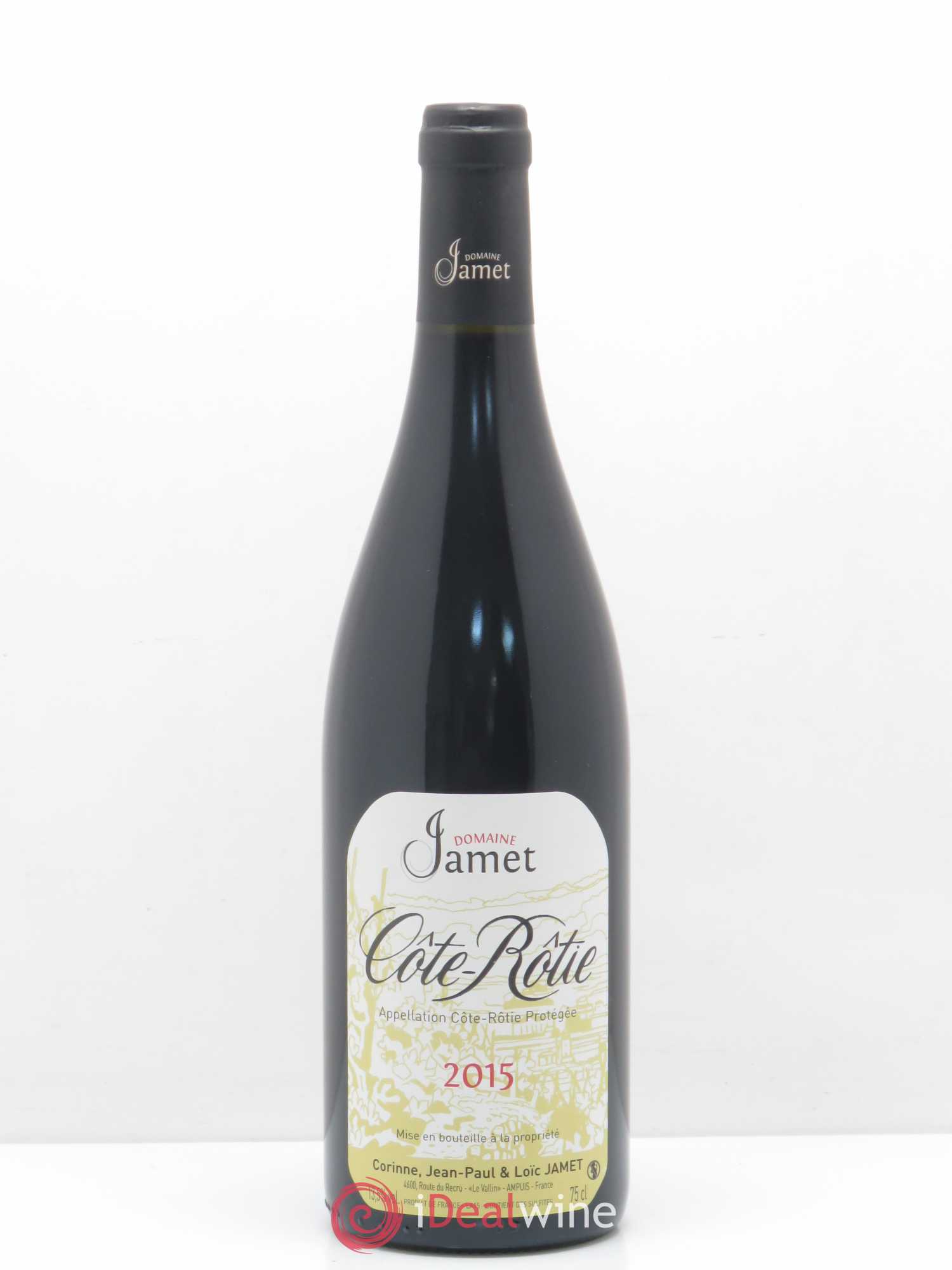 Côte-Rôtie Jamet (Domaine) 2015 - Lot de 1 bouteille - 0