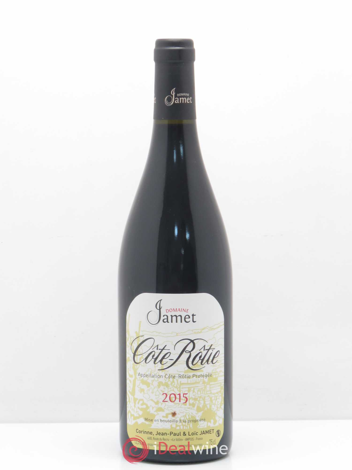 Côte-Rôtie Jamet (Domaine) 2015 - Lot de 1 bouteille - 0
