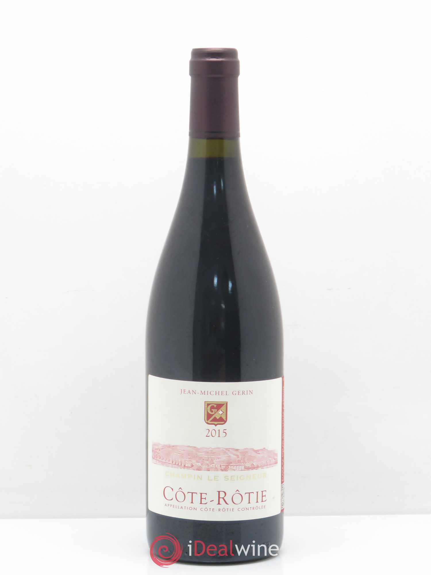Côte-Rôtie Champin Le Seigneur Jean-Michel Gerin 2015 - Lot de 1 bouteille - 0