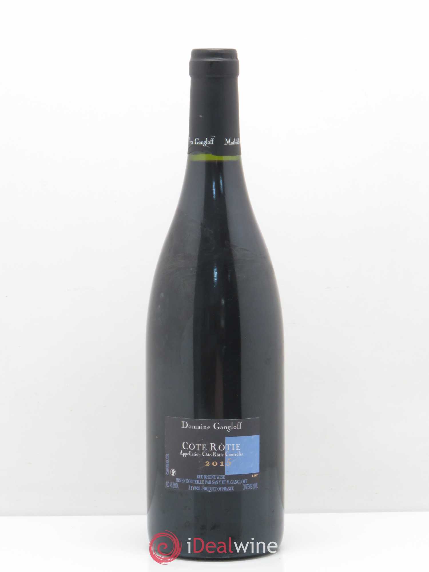 Côte-Rôtie La Barbarine Gangloff (Domaine) 2015 - Lot de 1 bouteille - 1
