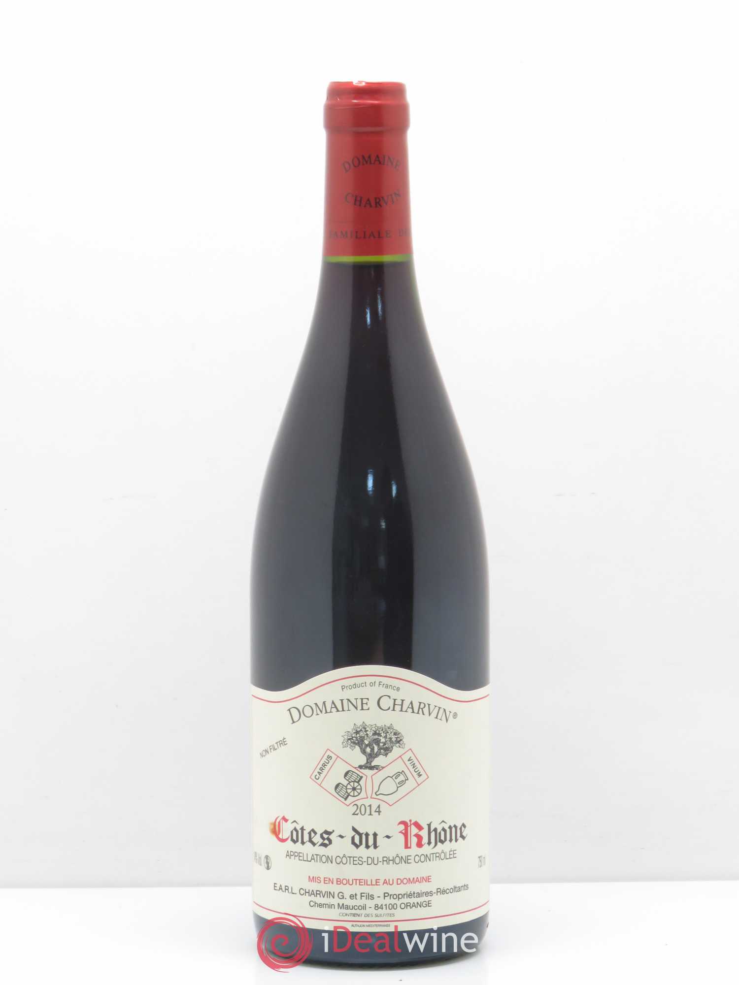 Côtes-du-Rhône Charvin (Domaine) 2014 - Lot de 1 bouteille - 0